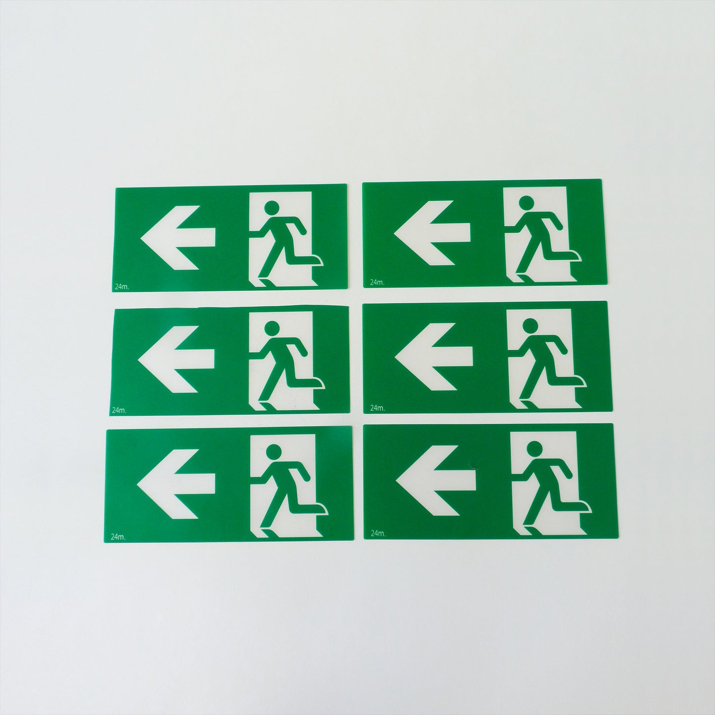 Left Arrow Exit Sign Graphic