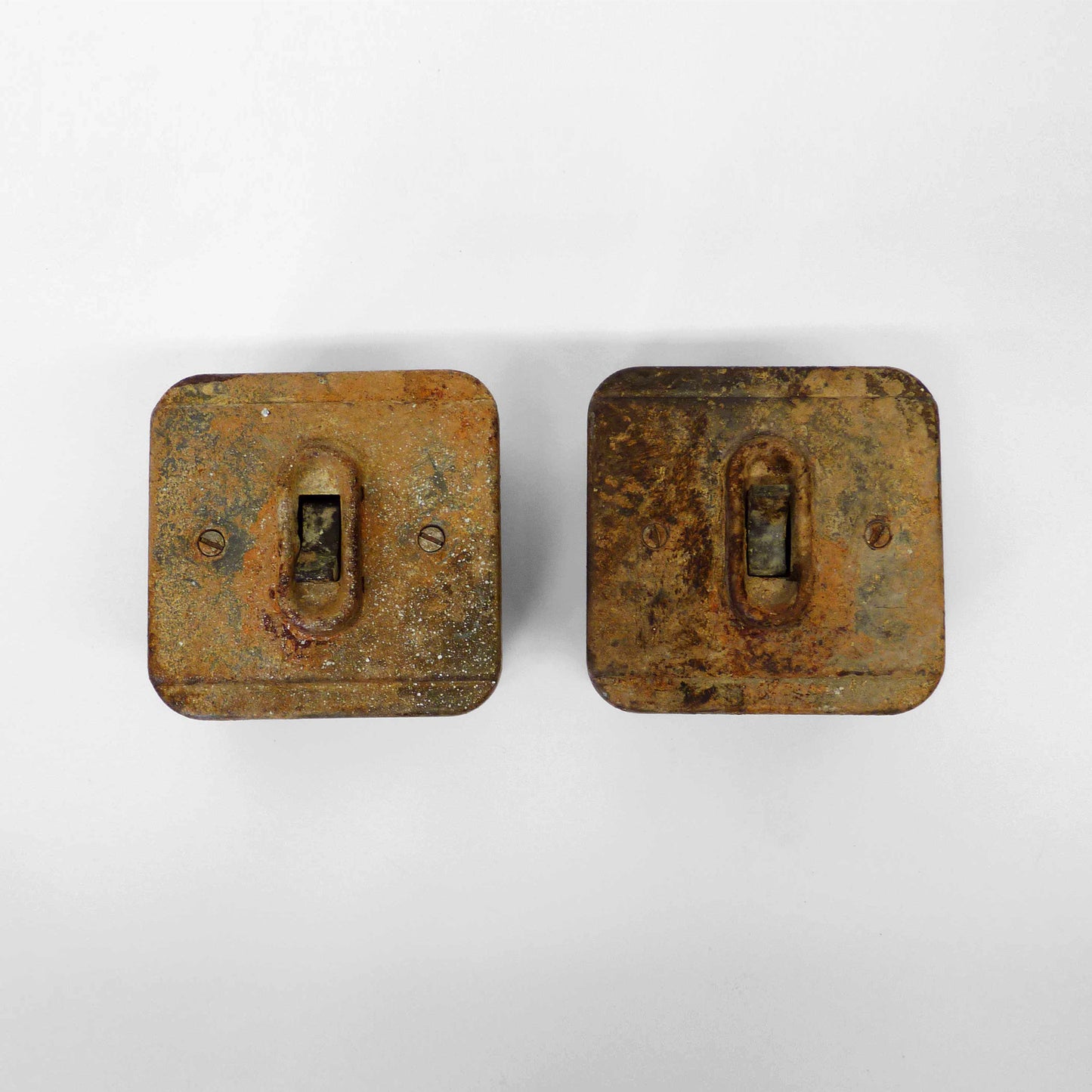 Antique Metal Light Switch