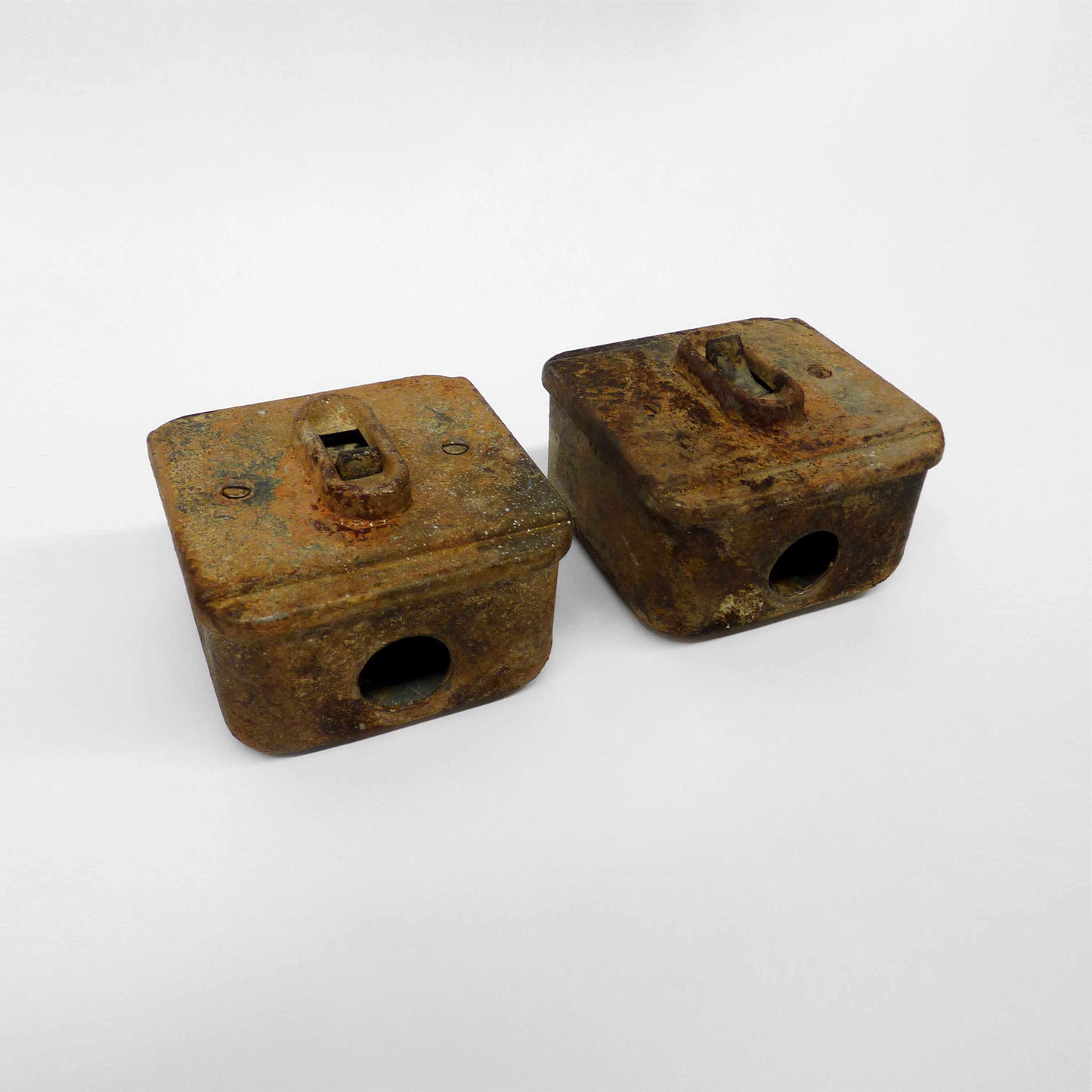 Antique Metal Light Switch