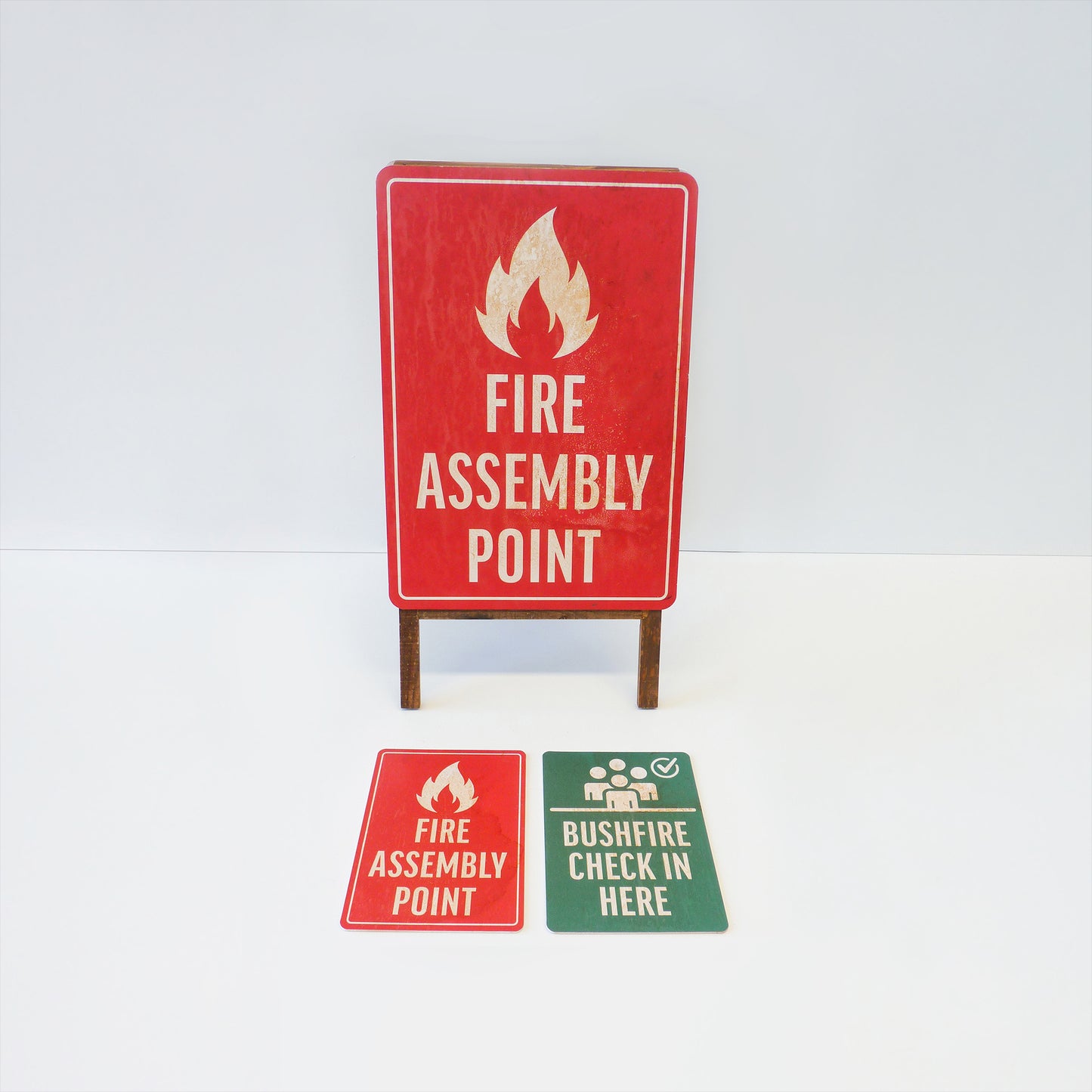 Bushfire Check in and Assembly Point Signage