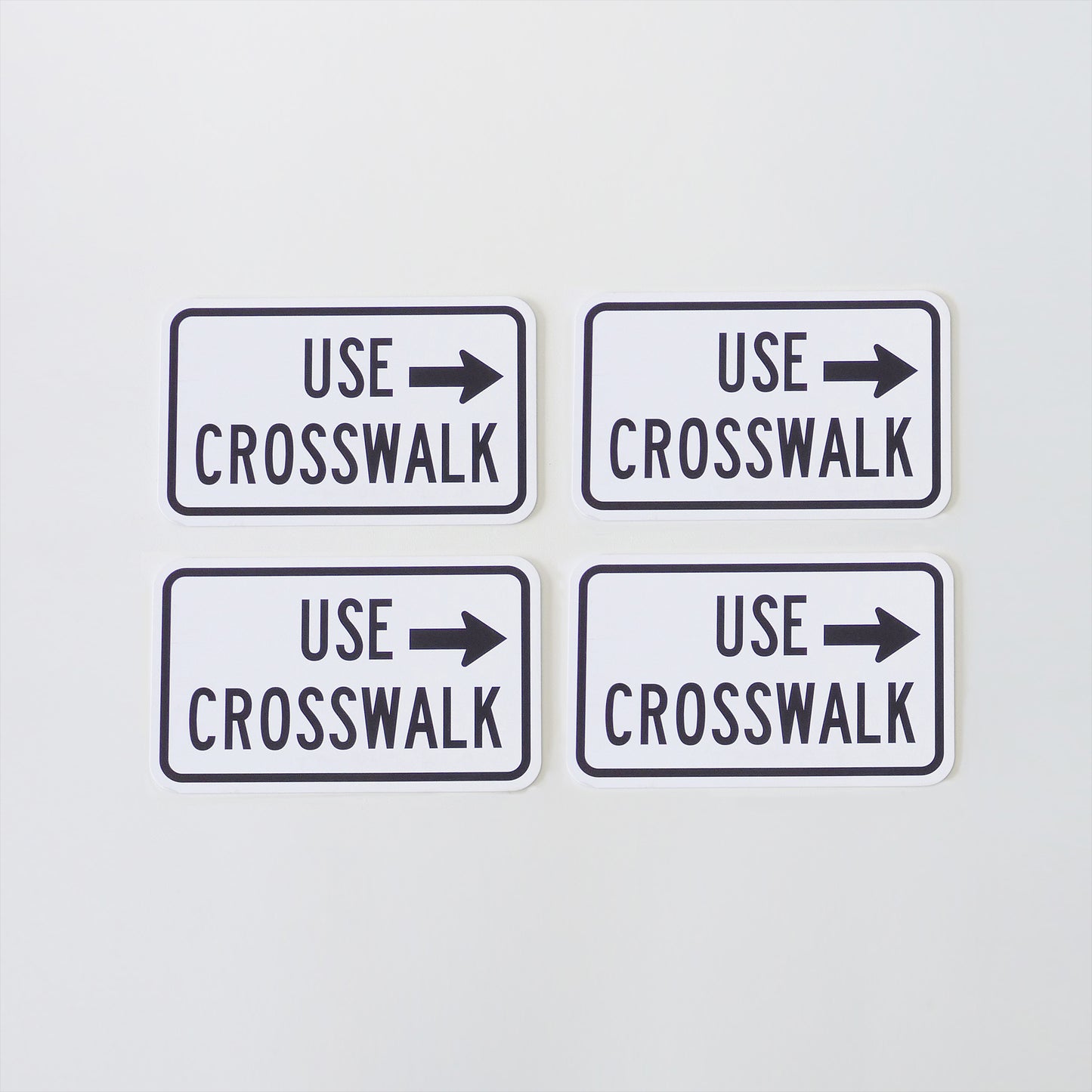 Use Crosswalk Street Sign