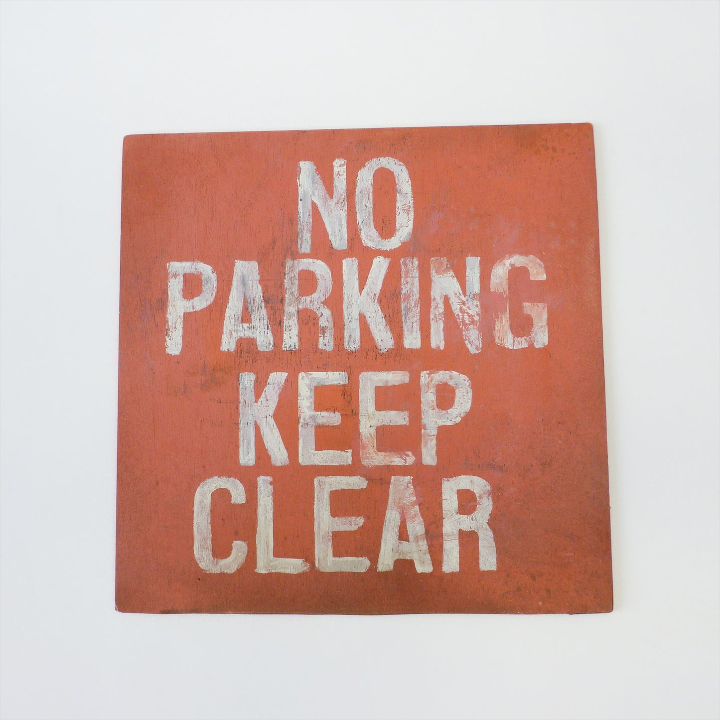 No Parking Keep Clear Sign