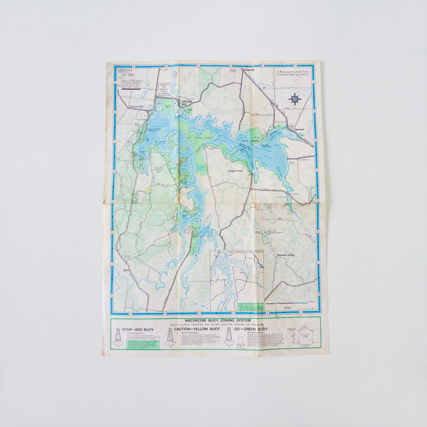 Lake Eppalock Map
