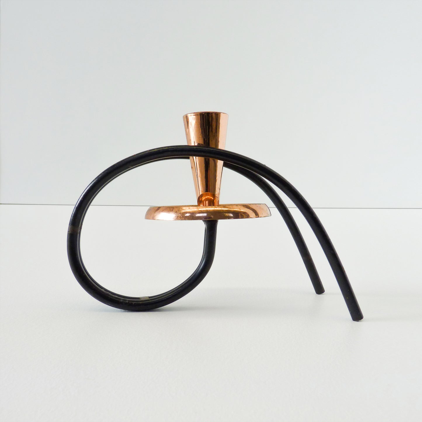 Modern Black Candle Holder