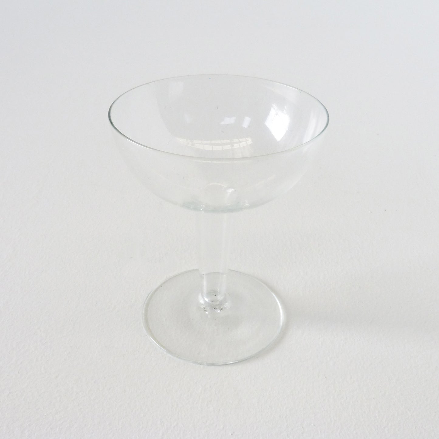 Glass Champagne Saucers