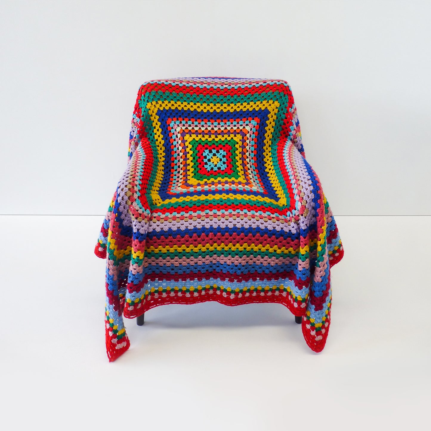 Colourful Crochet Blanket