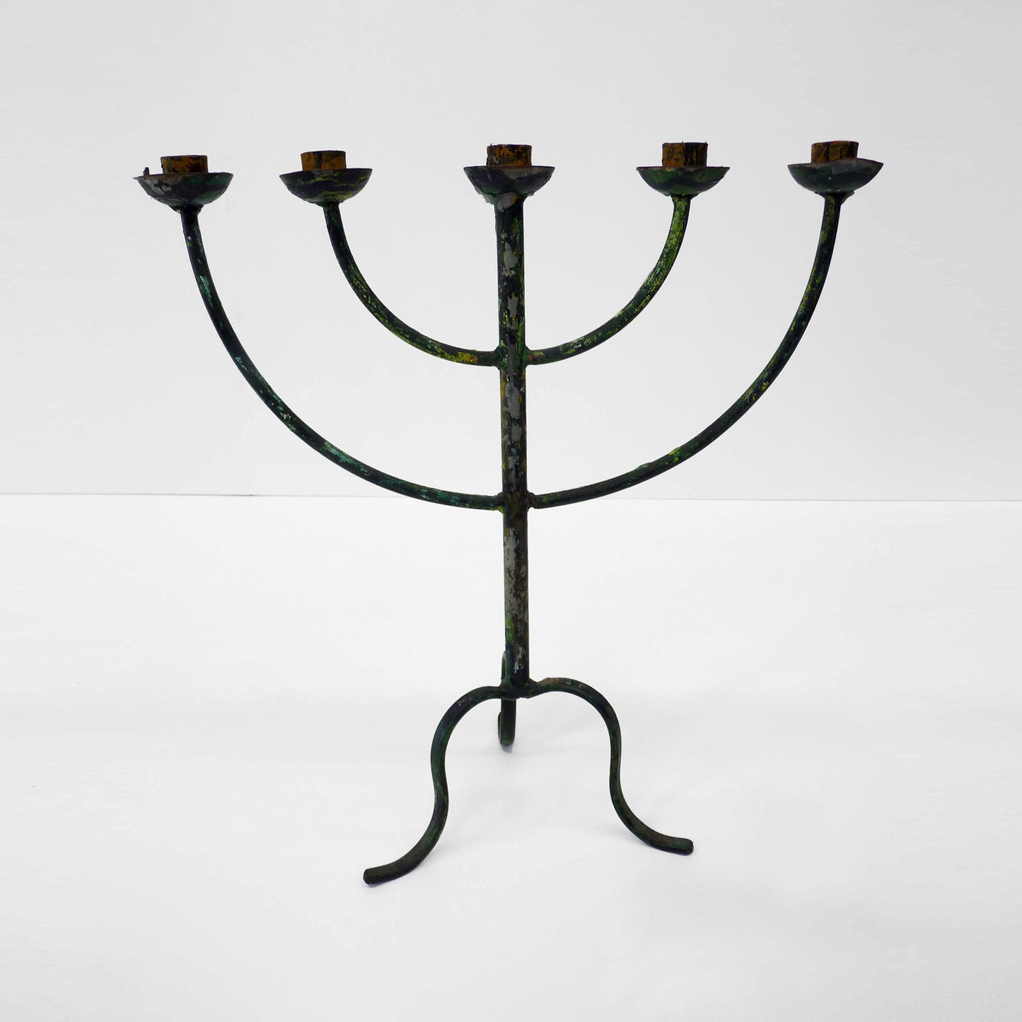 Vintage Wrought Iron Candelabra