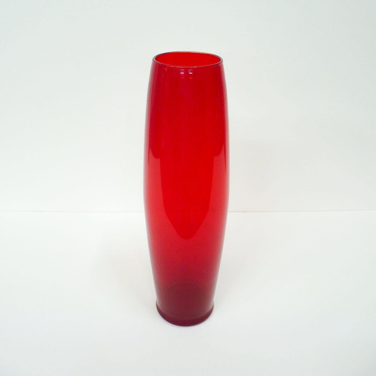 Tall Red Vase
