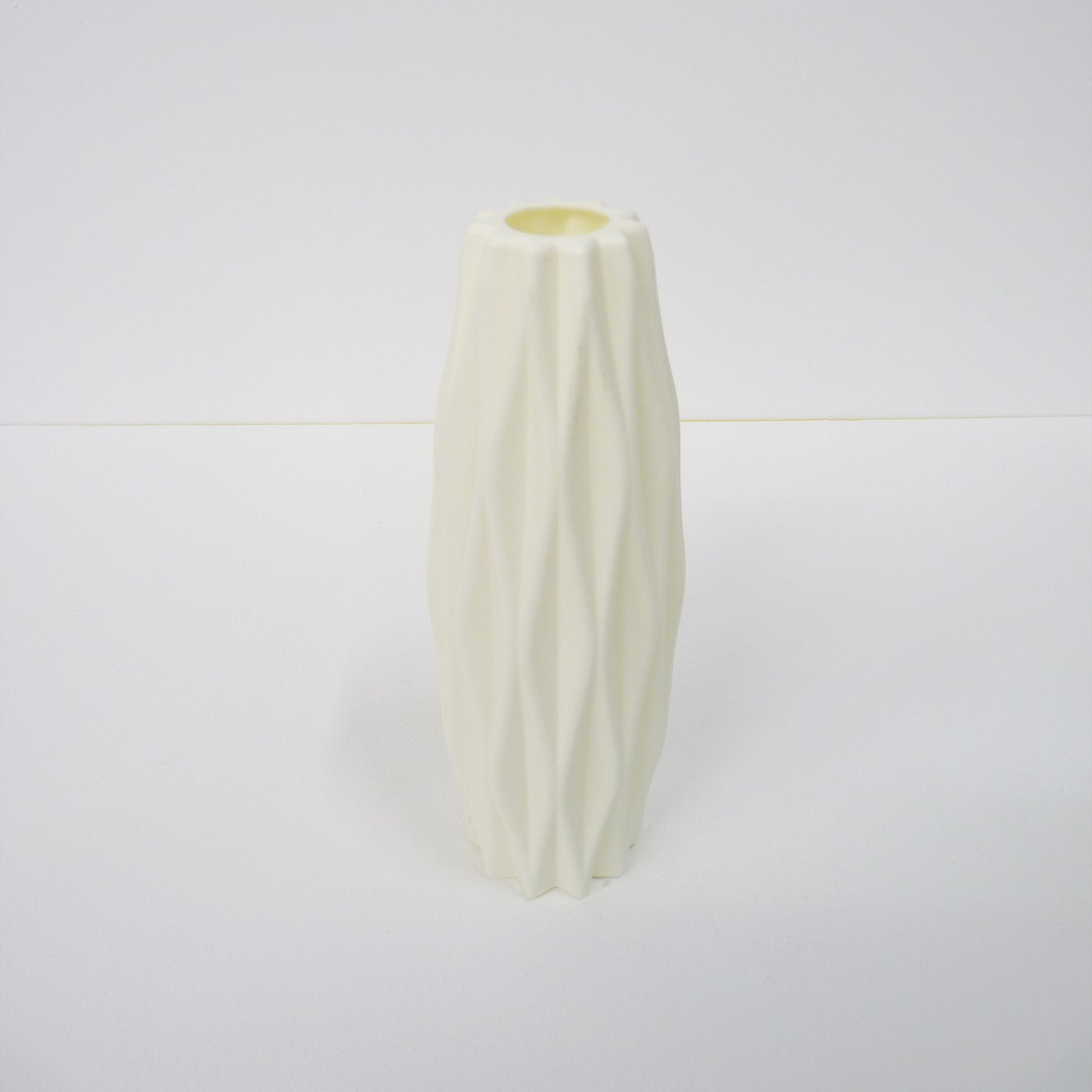 Plastic White Vase
