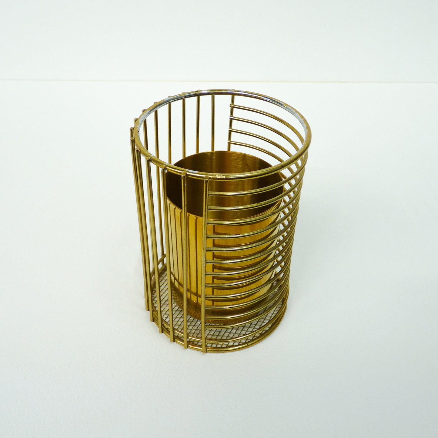 Modern Gold 2-Piece Vase
