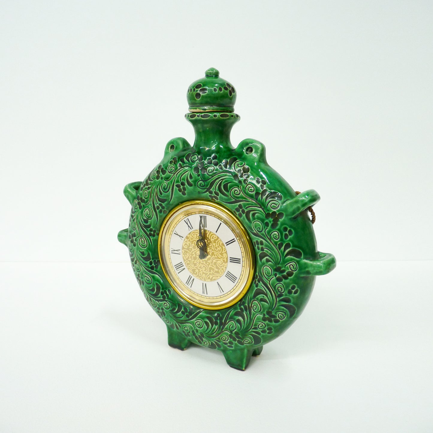 Vintage Green Clock