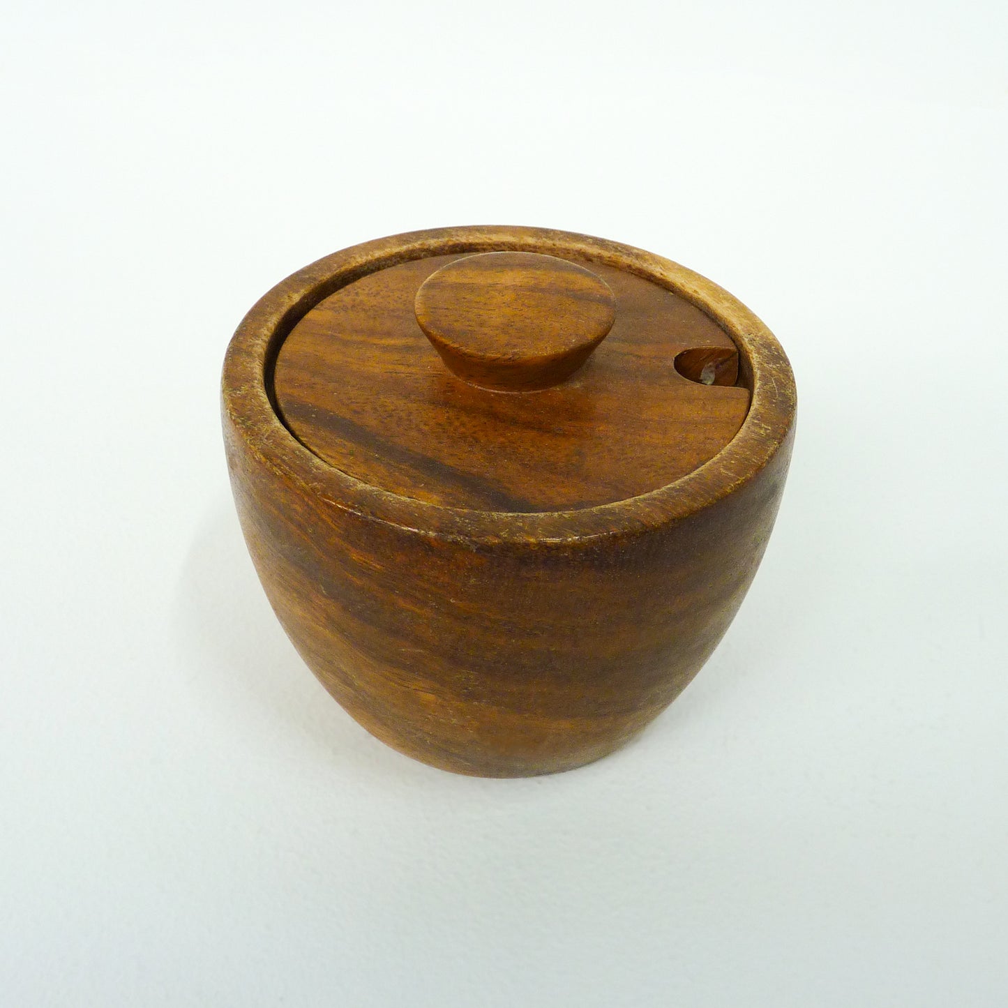 Timber Bowl With Lid