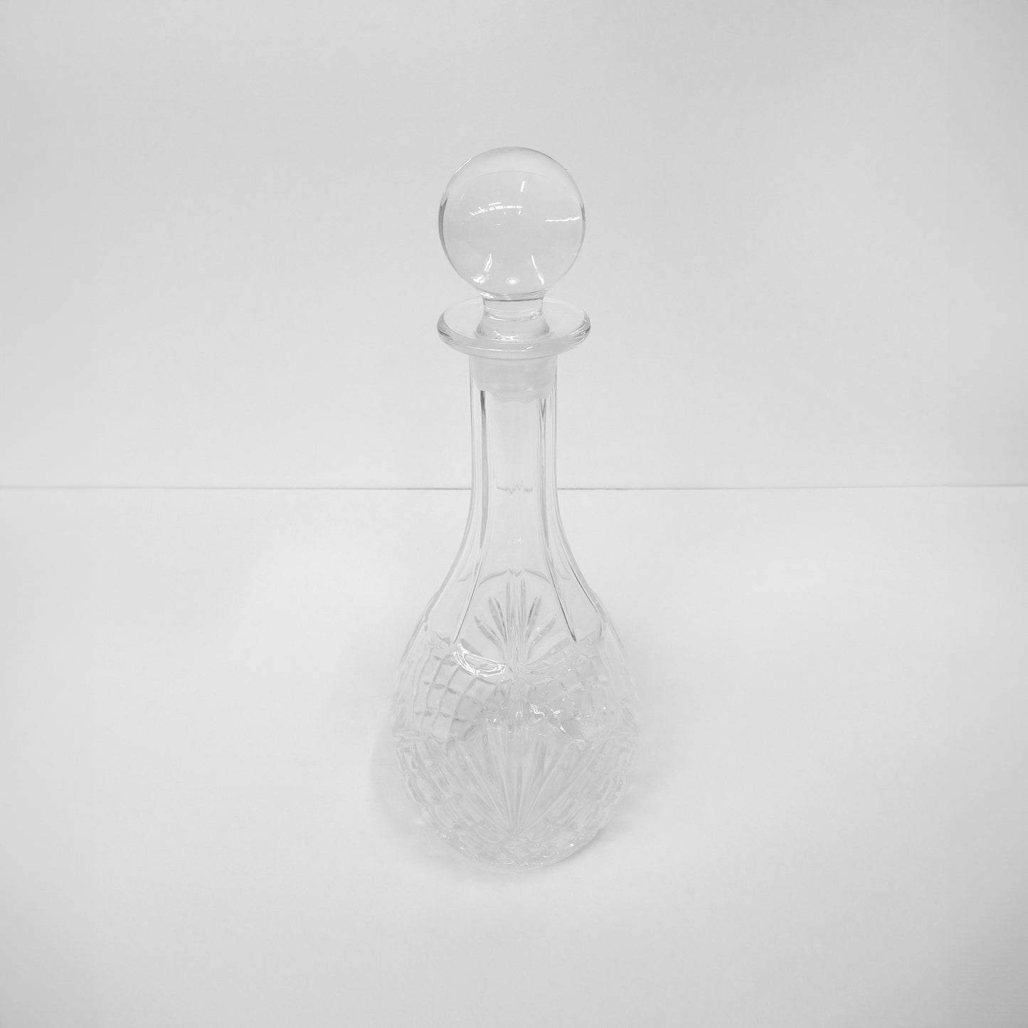 Slim Tear Drop Crystal Decanter