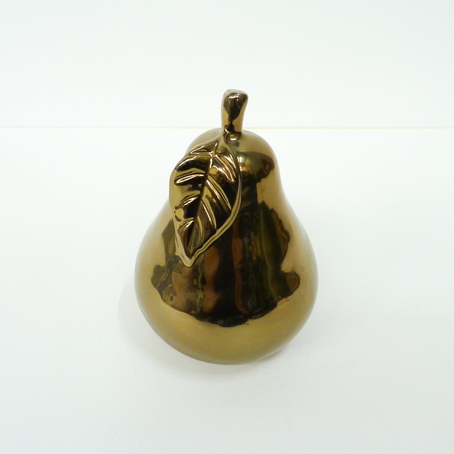 Gold Pear Ornament
