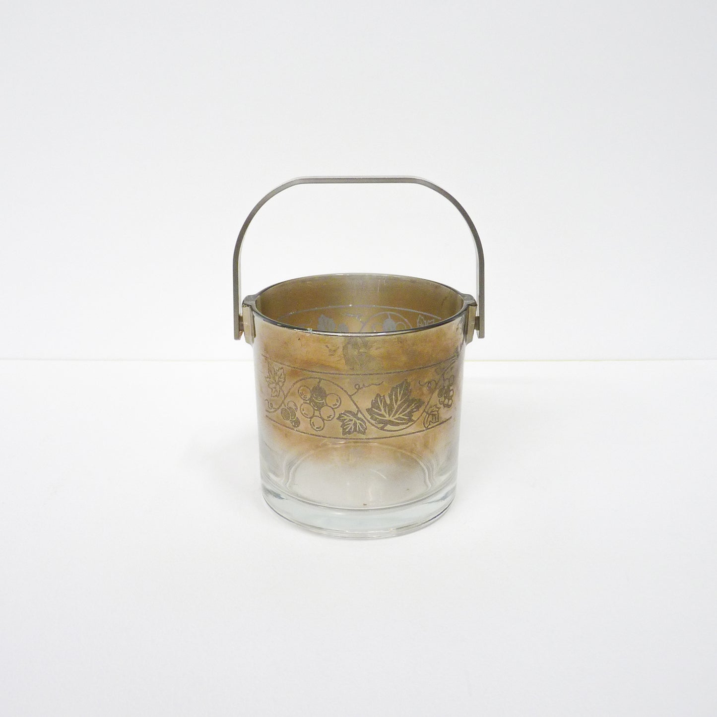 Smokey Glass Tumbler & Ice Bucket