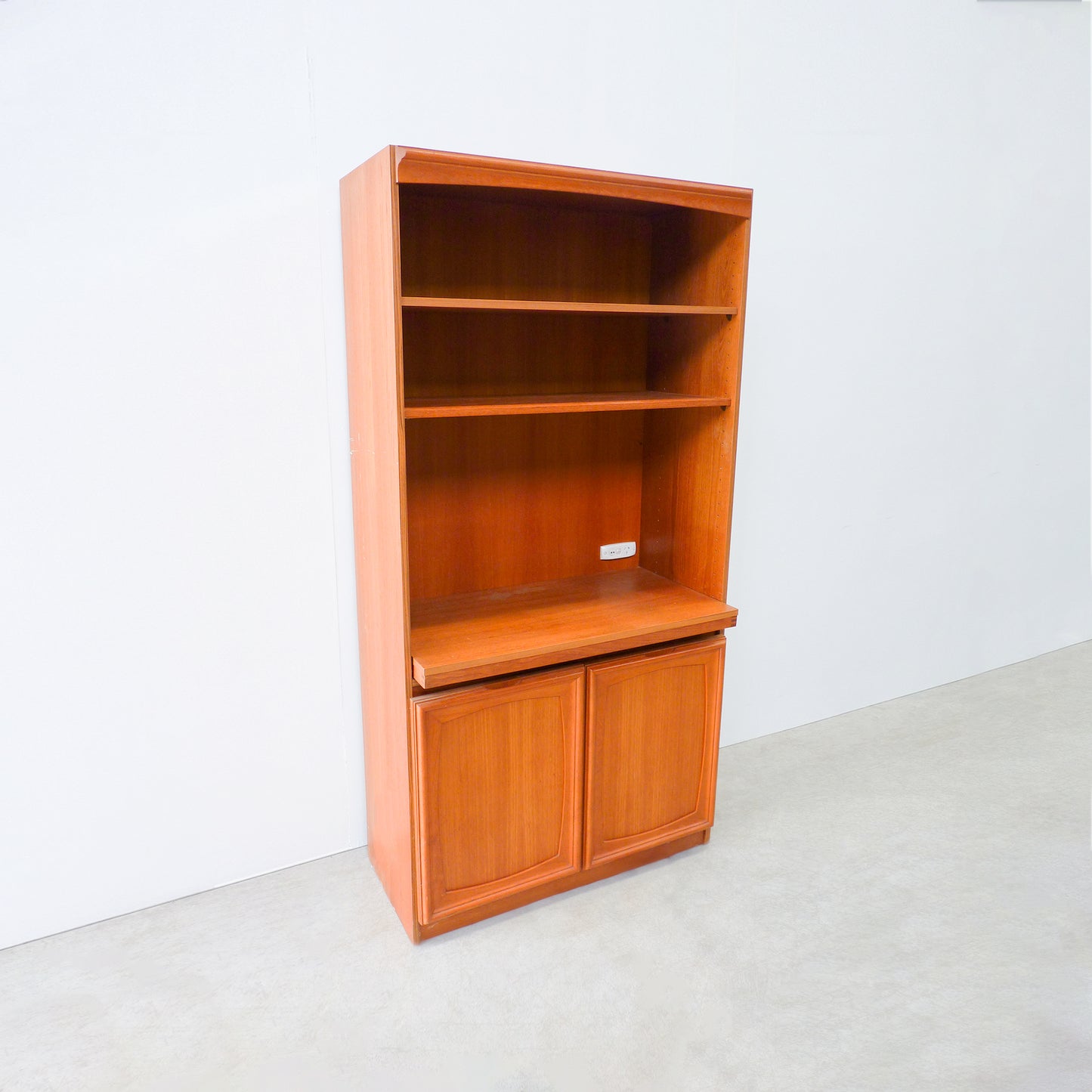 MCM Book Shelf & TV Unit