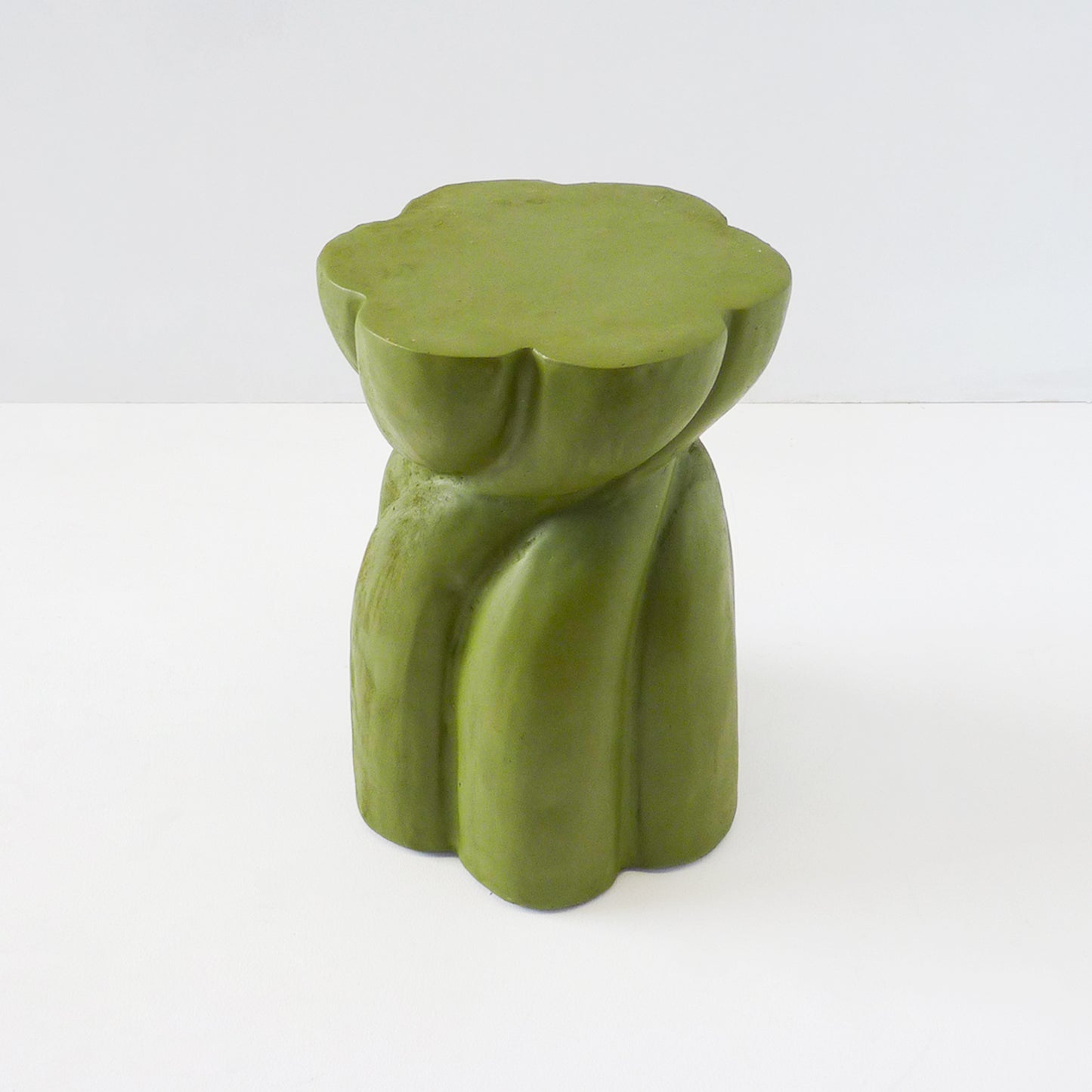 Twist Green Side Table