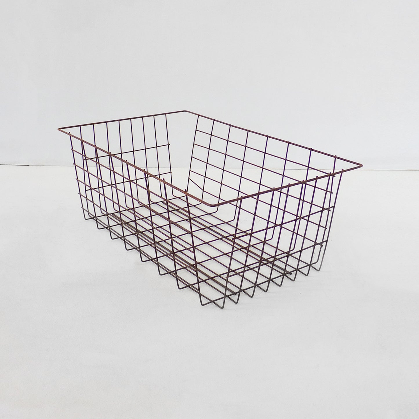 Rustic Metal Basket