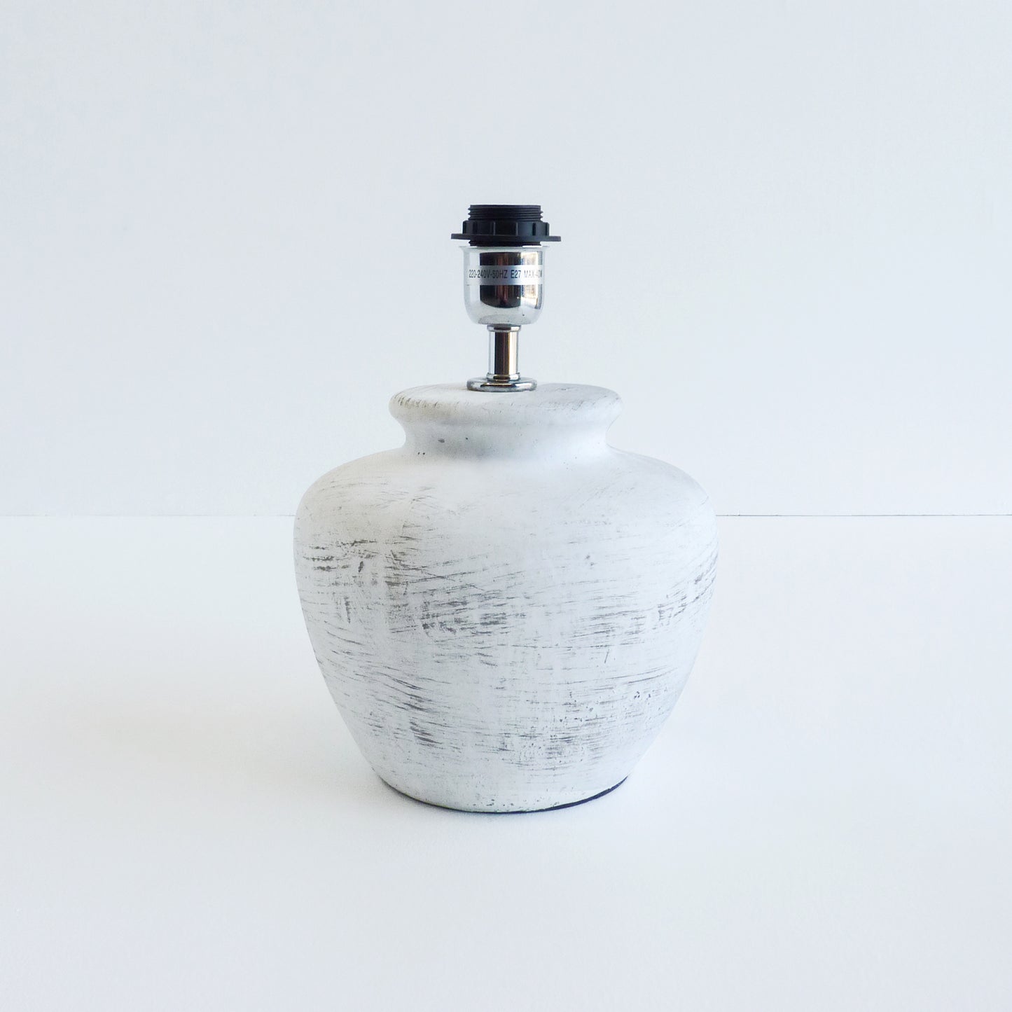 Brushed Ceramic Lamp