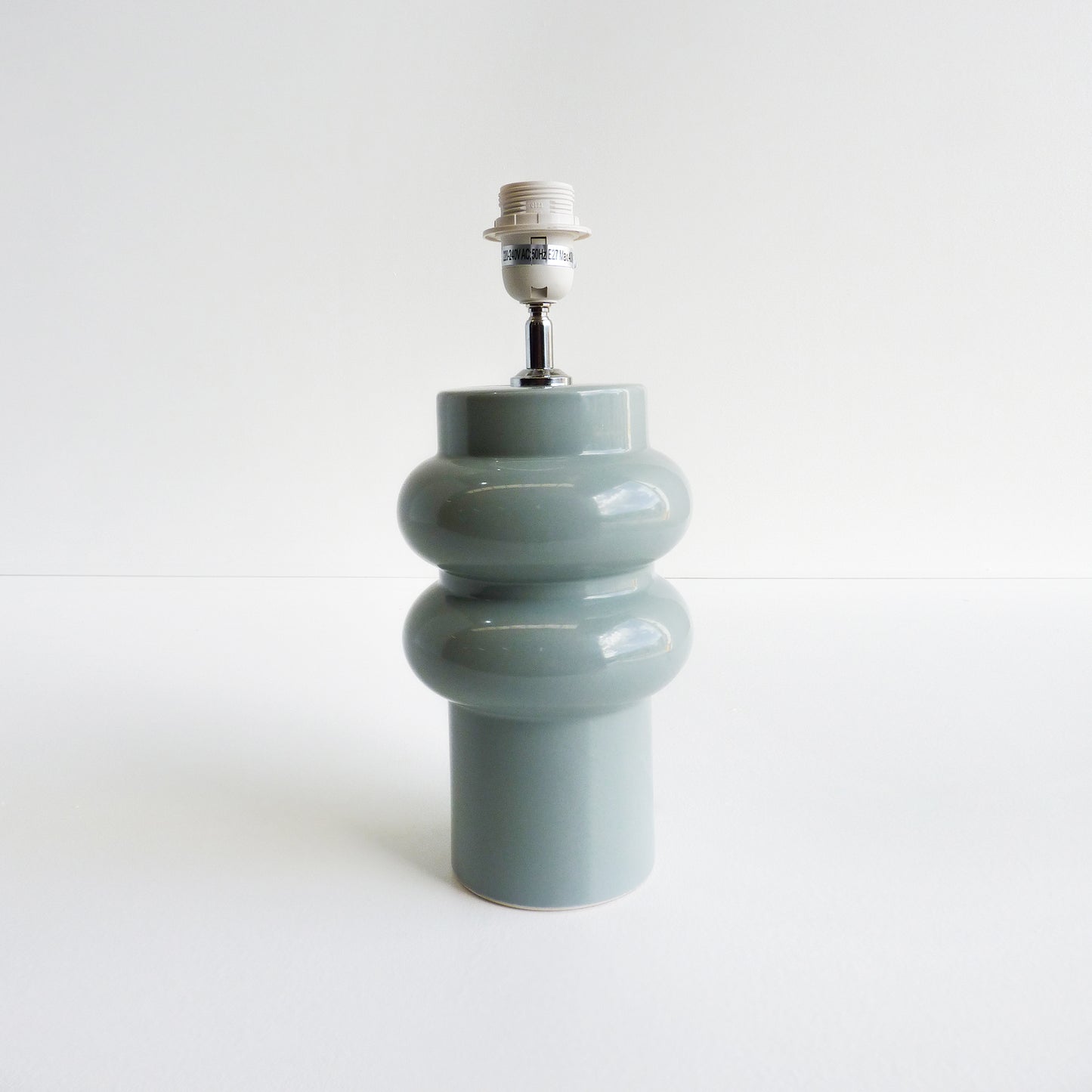 Grey Ceramic Lamp