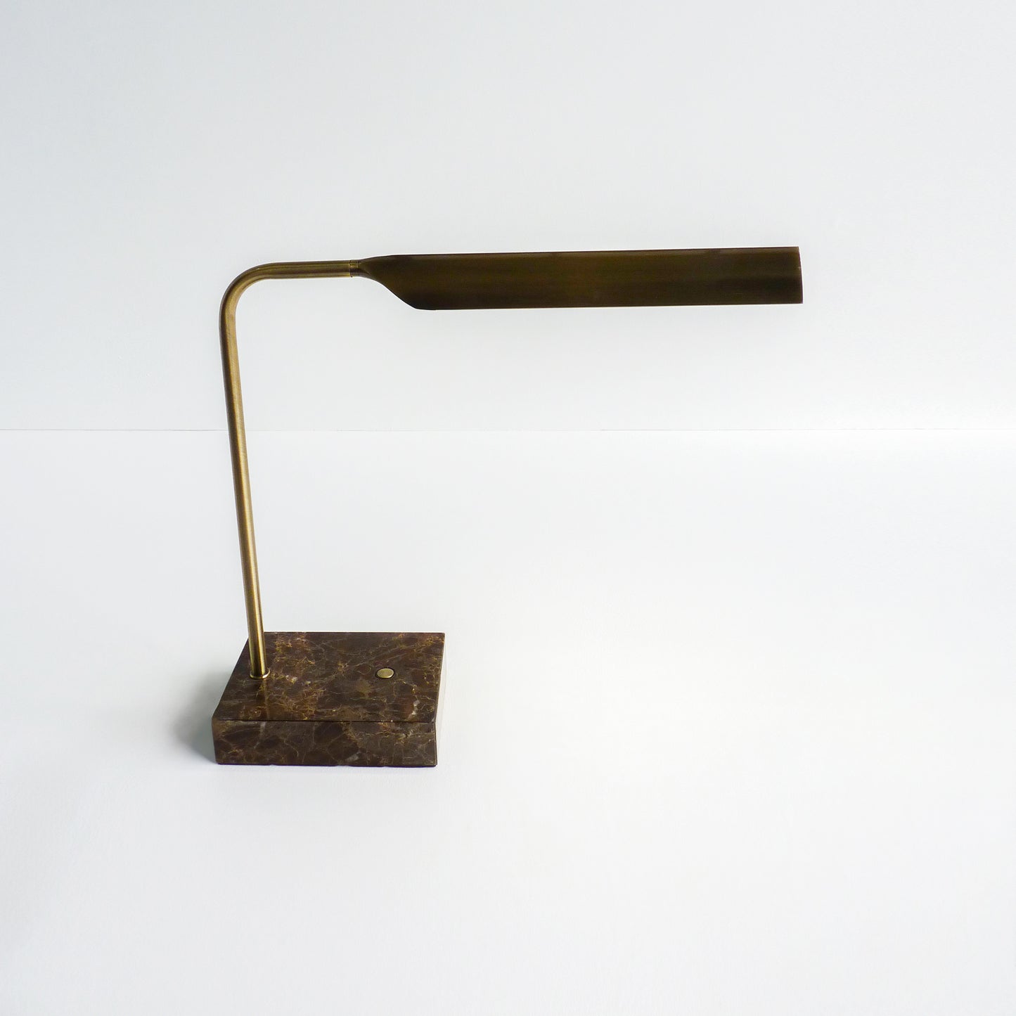 Brass & Marble Desk Lamp