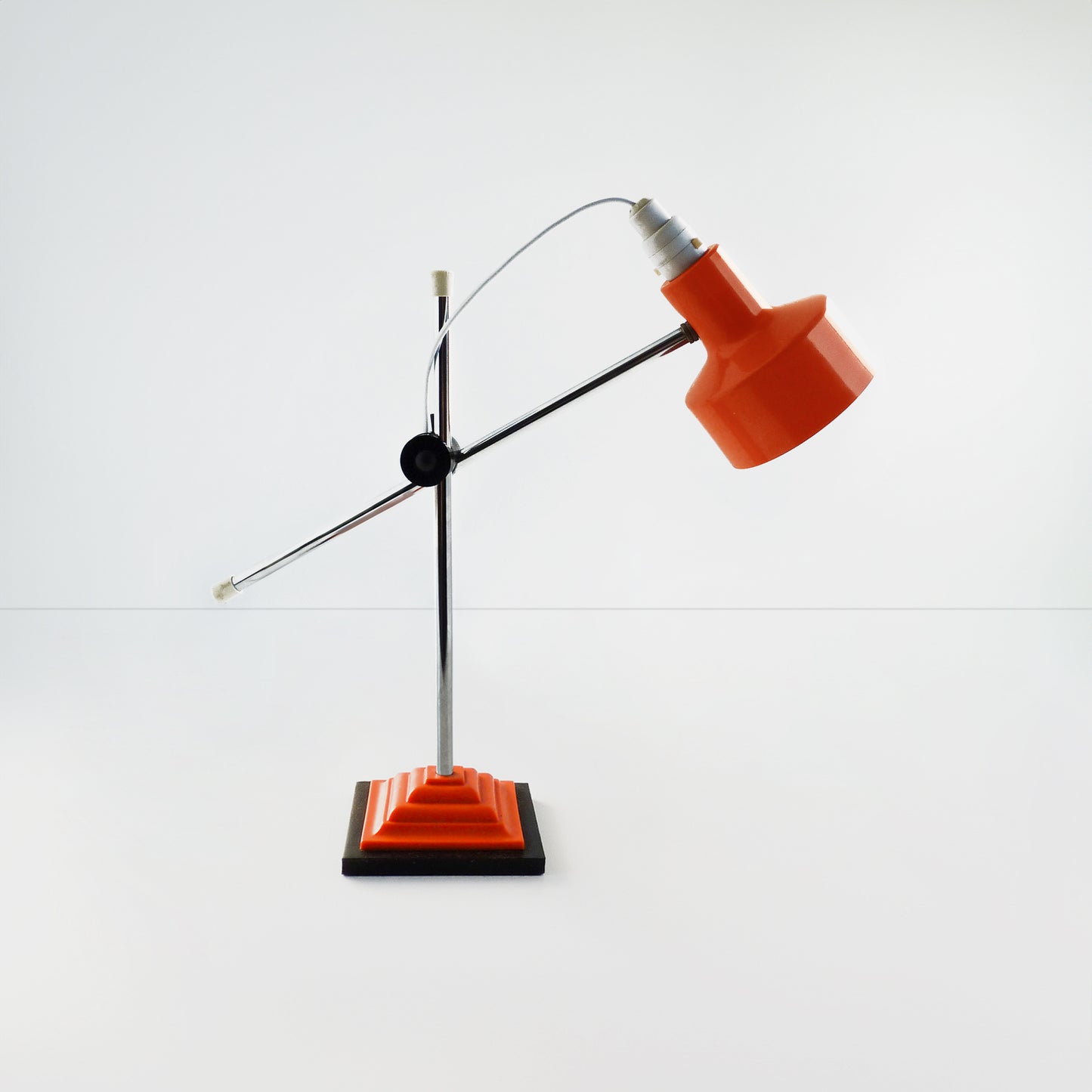 Orange Vintage Desk Lamp