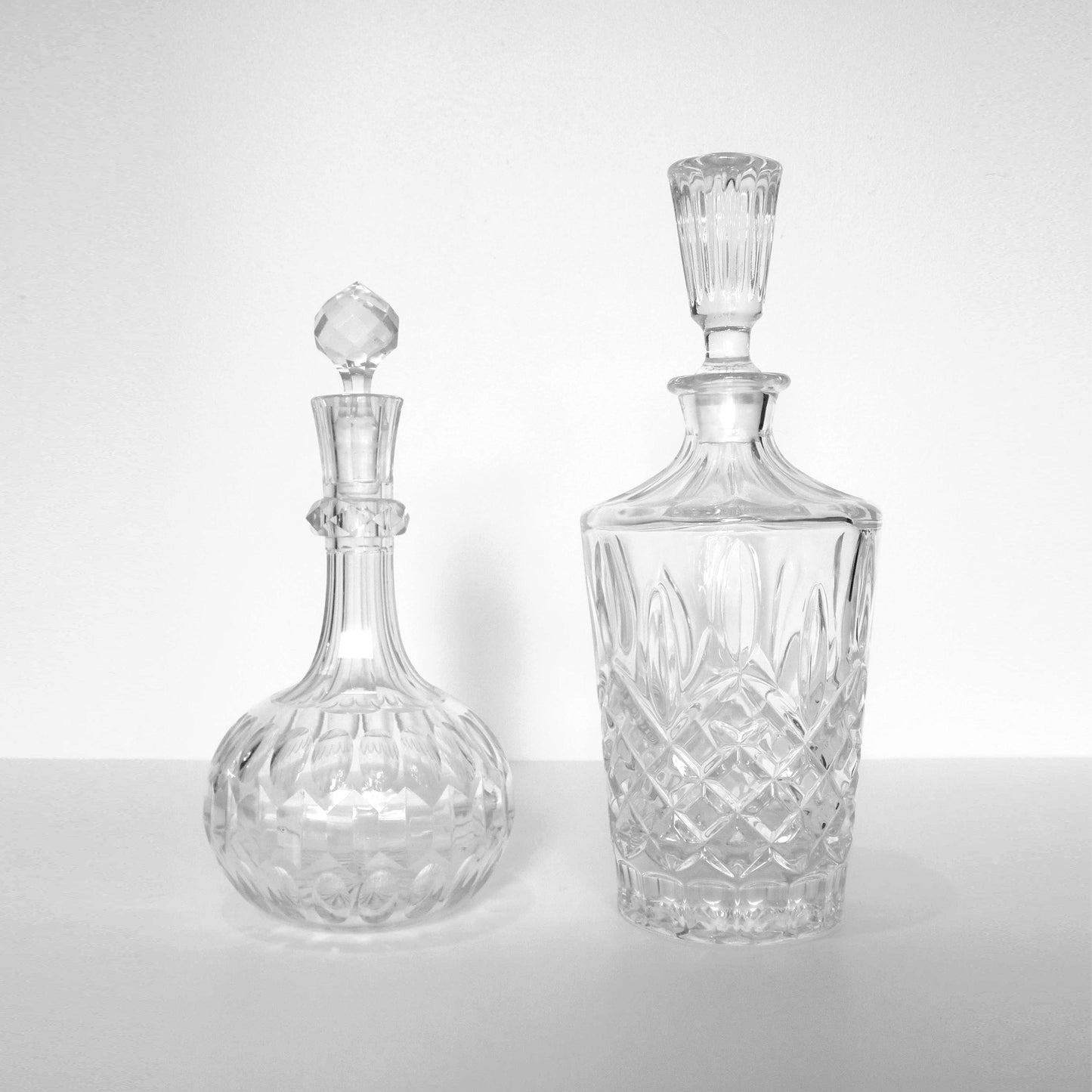 Tear Drop Crystal Decanter