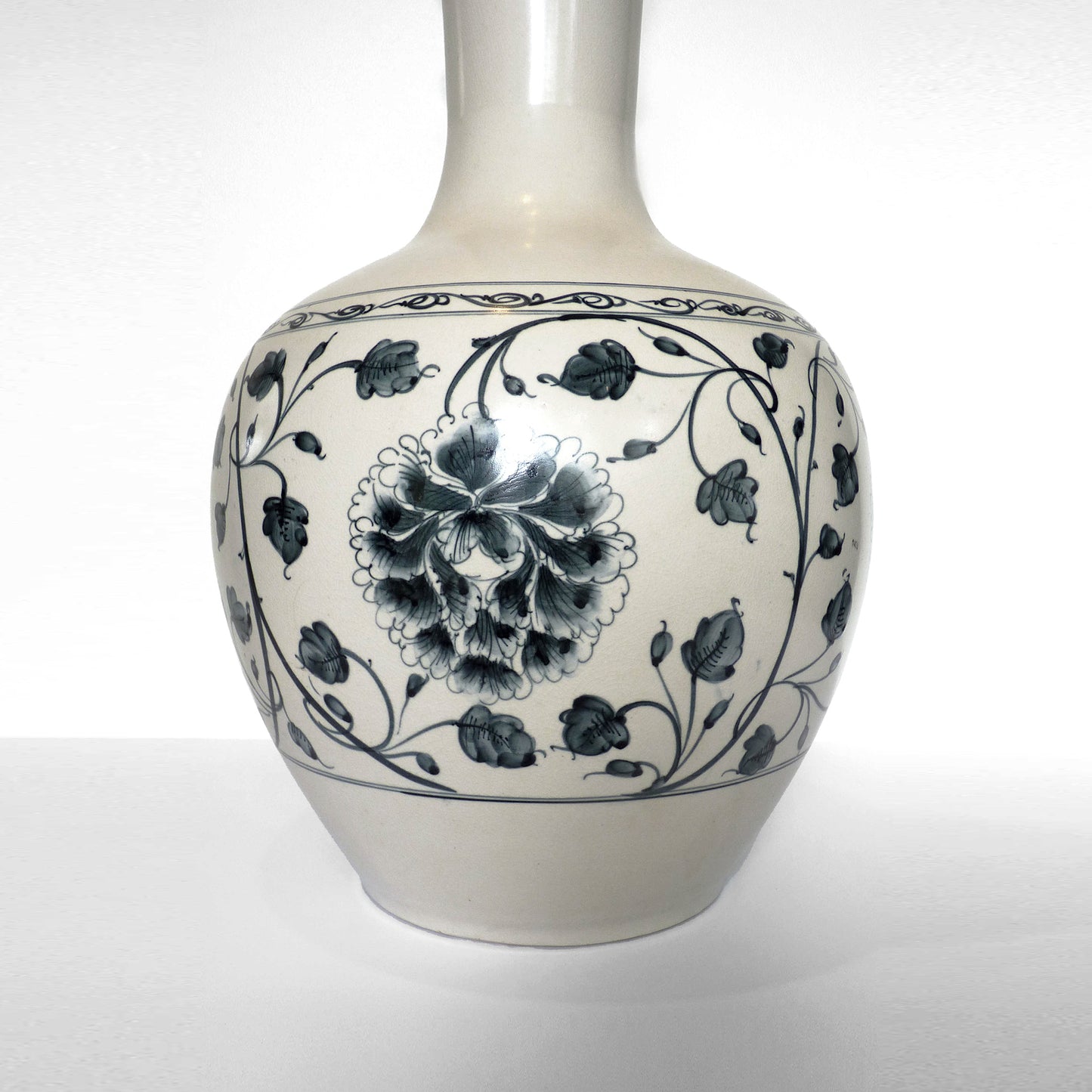 Vintage Floral Vase