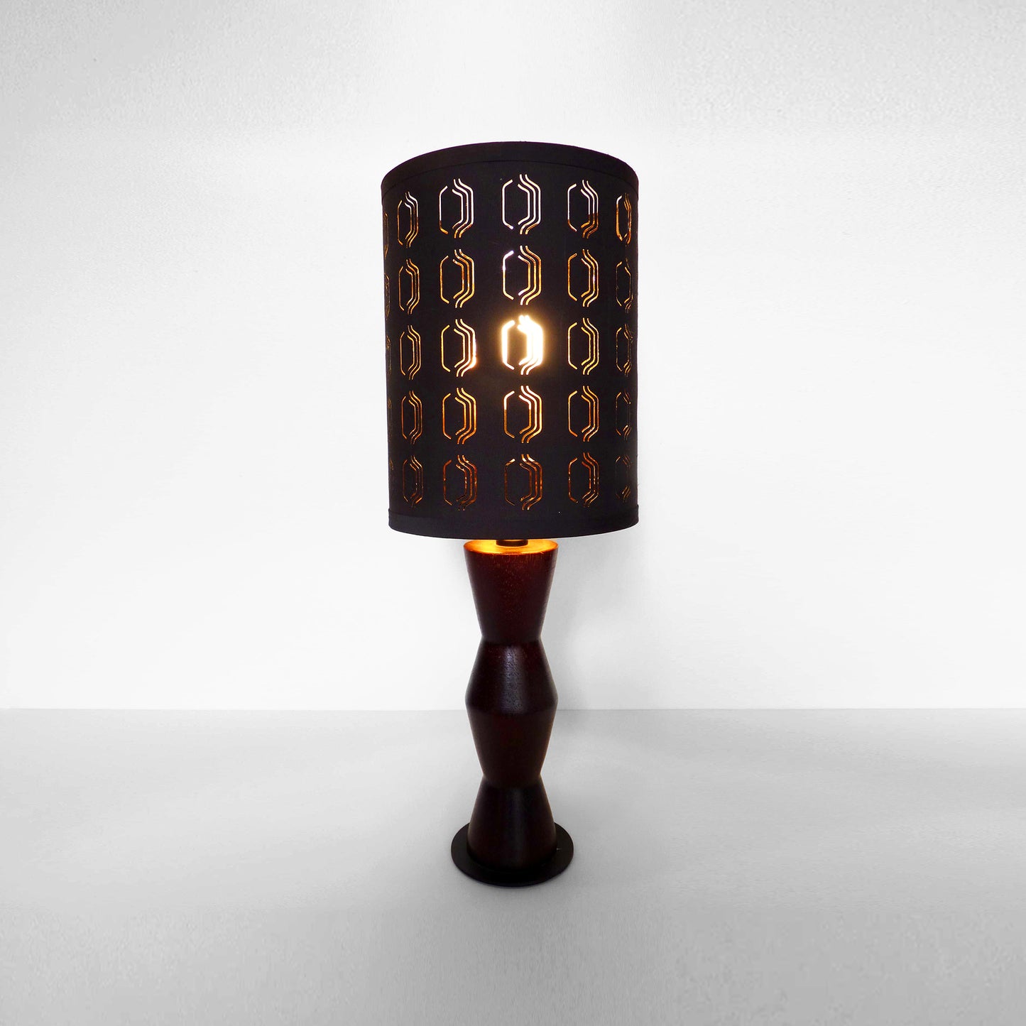 Vintage Timber Table Lamp