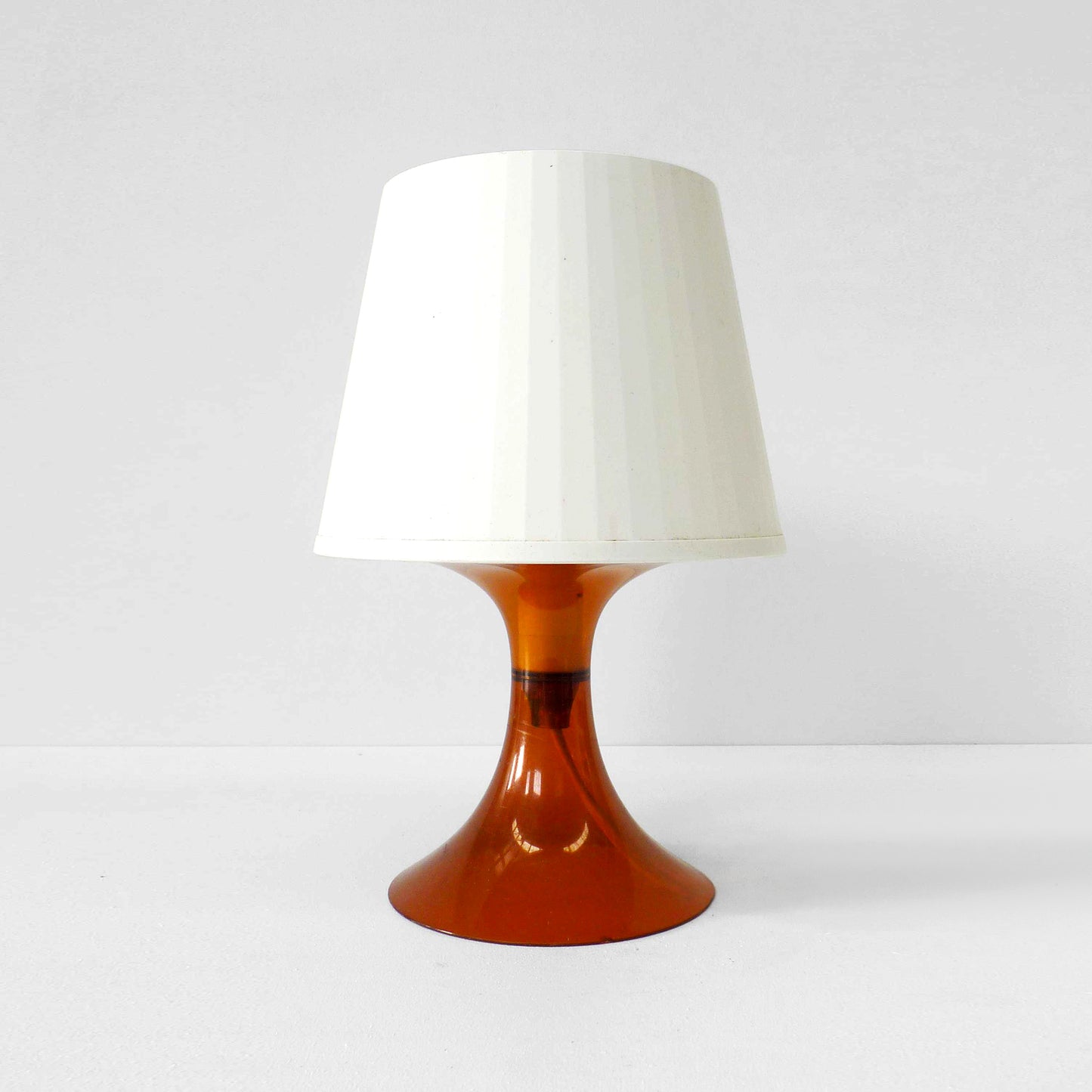 Small Orange Desk Lamp