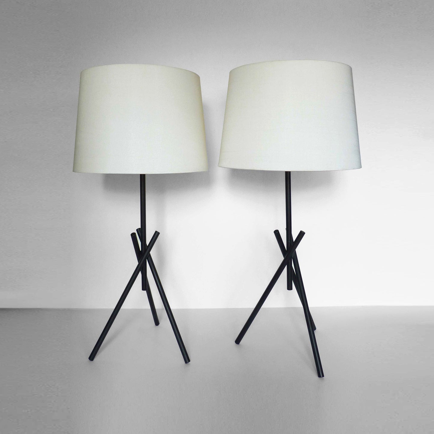 Tall Tripod Bedside Lamp