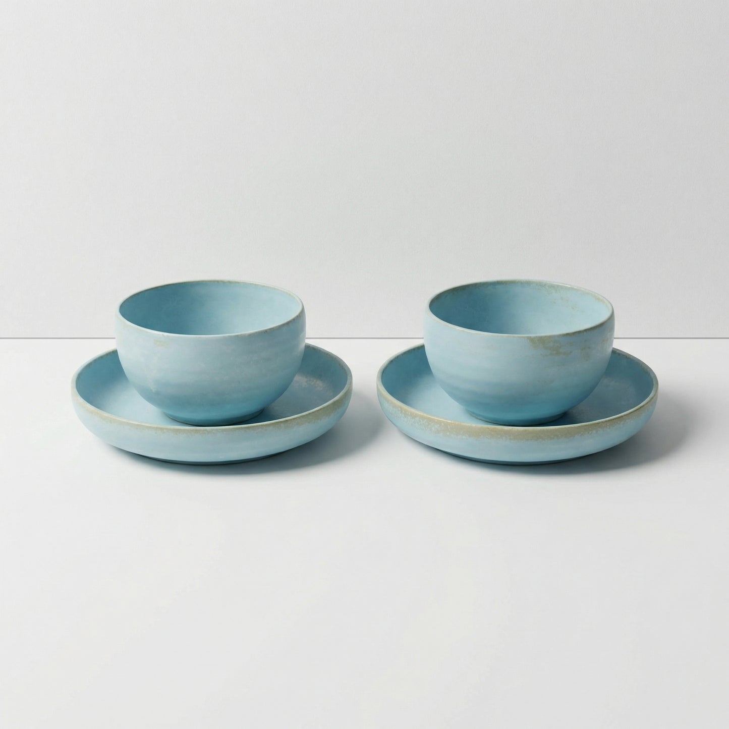 Blue Ceramic Dinner Set