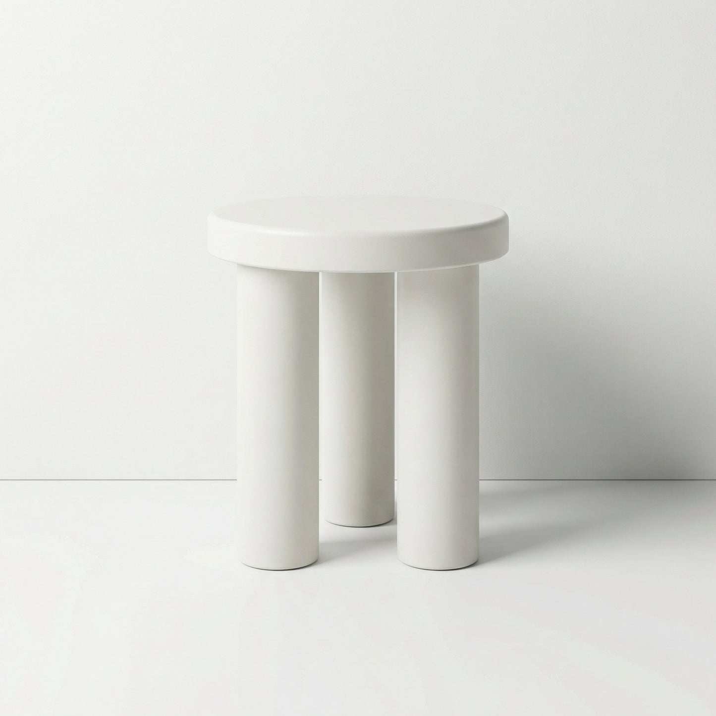 Modern White Side Table