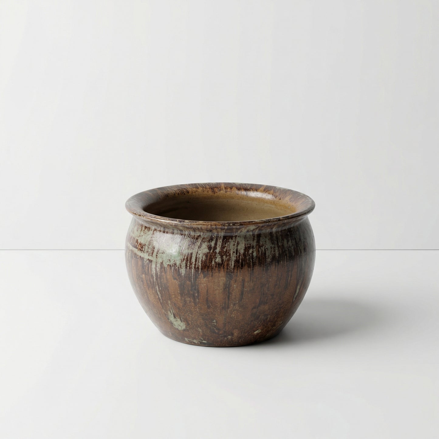 Earth Toned Ceramic Pot