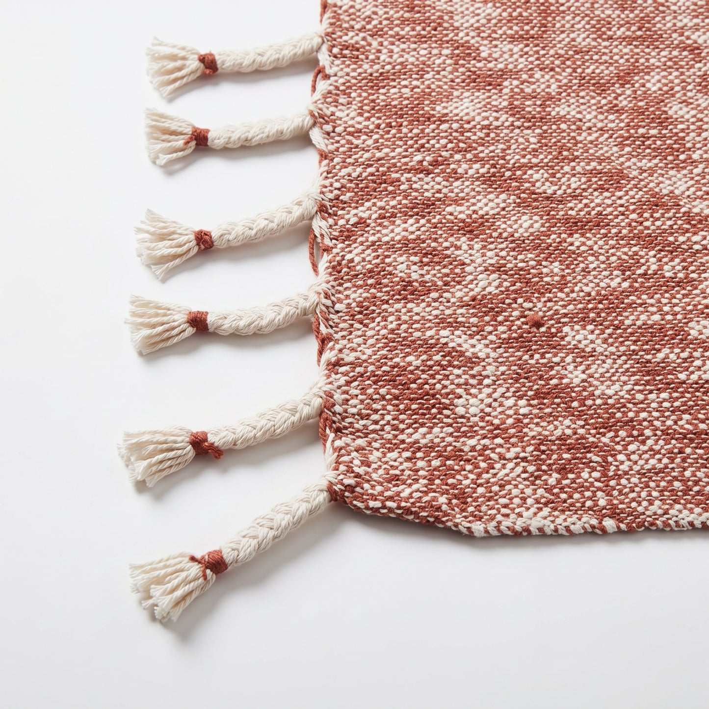 Terracotta Woven Rug