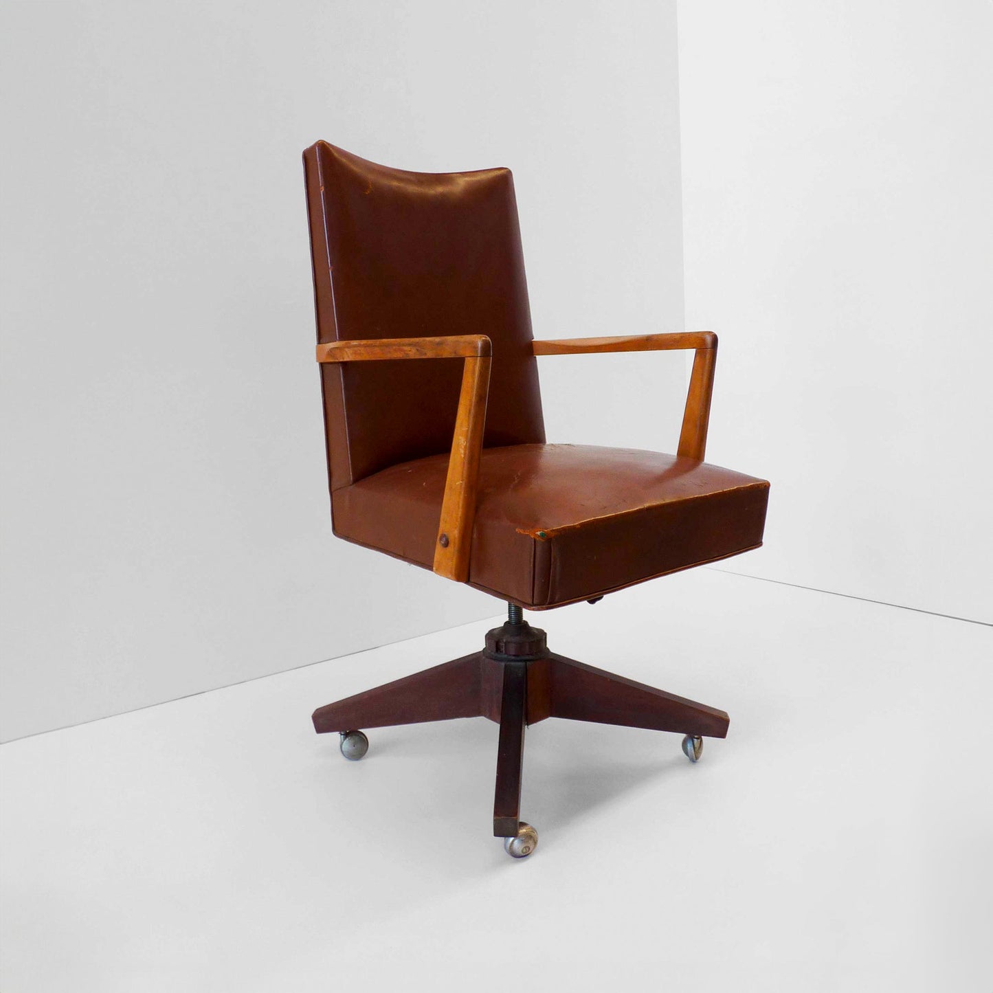 Vintage Leather Office Chair