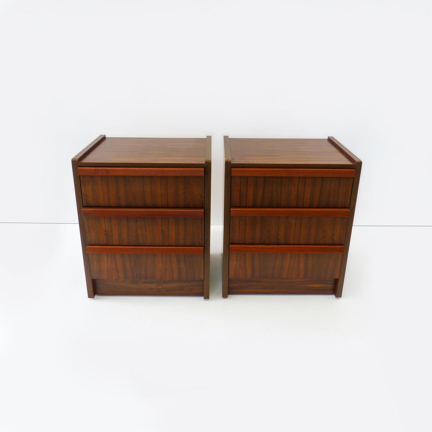 Mid Century Modern Bedside Tables Set