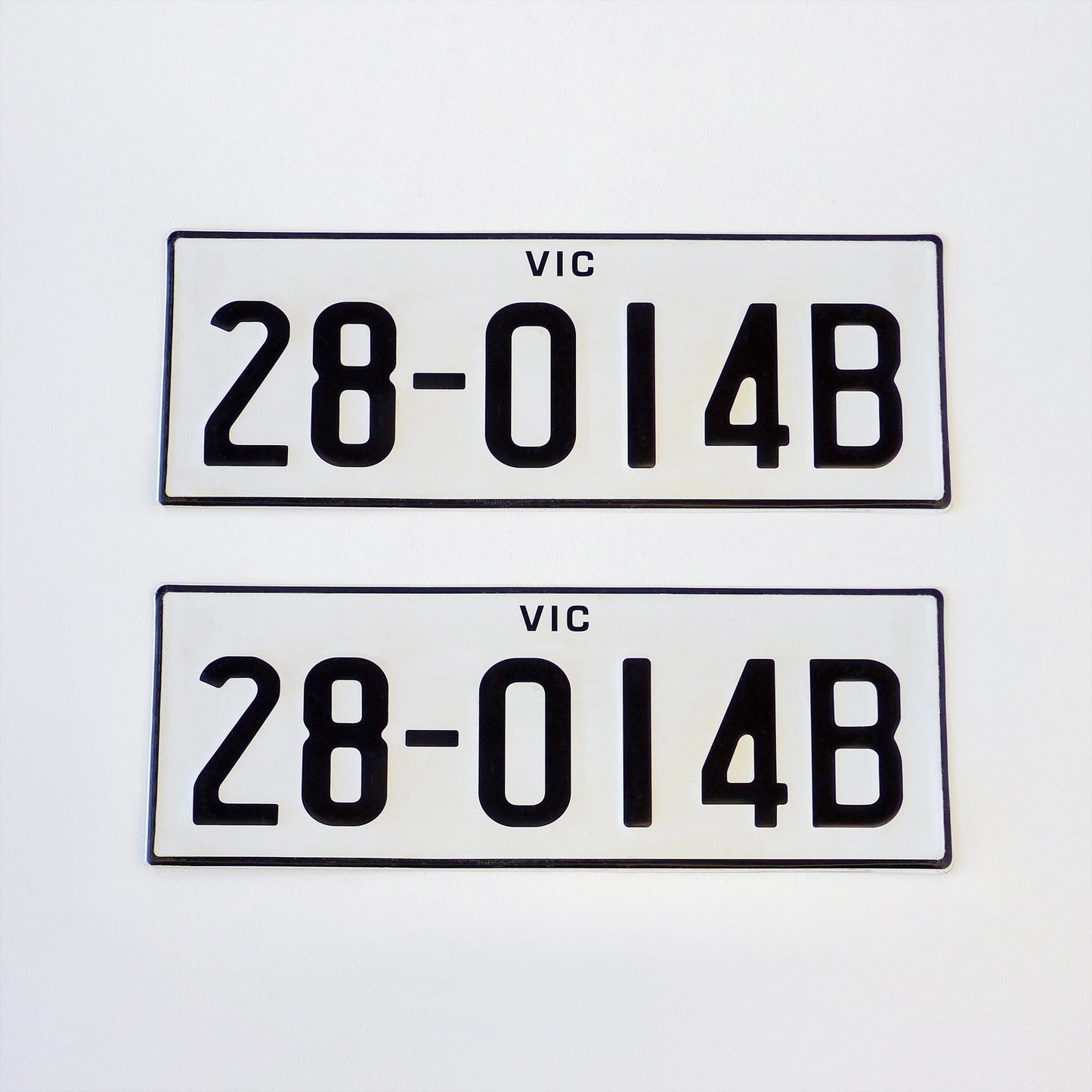 VIC Licence Plates Set