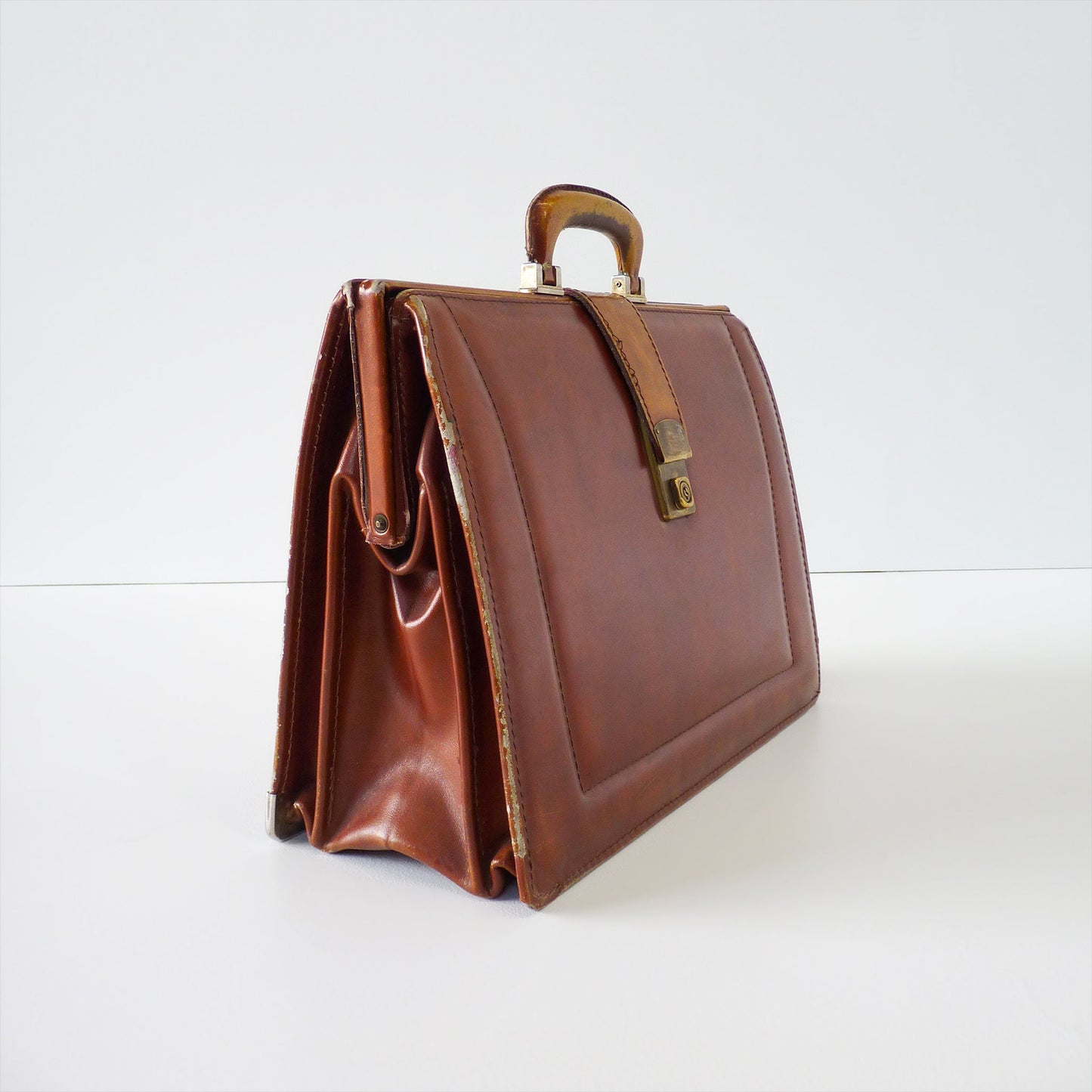 Vintage Leather Briefcase