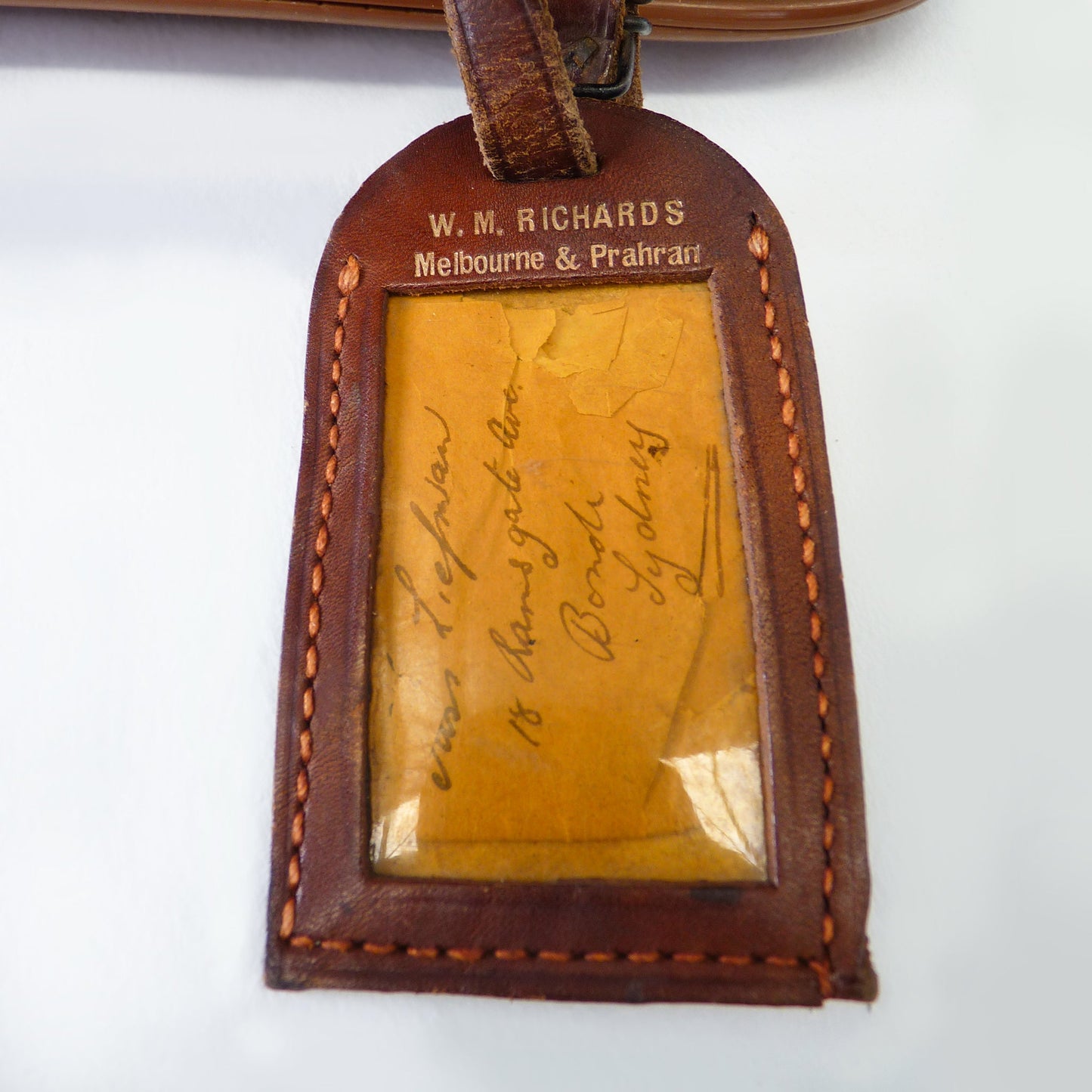 Brown Skychief Retro Suitcase