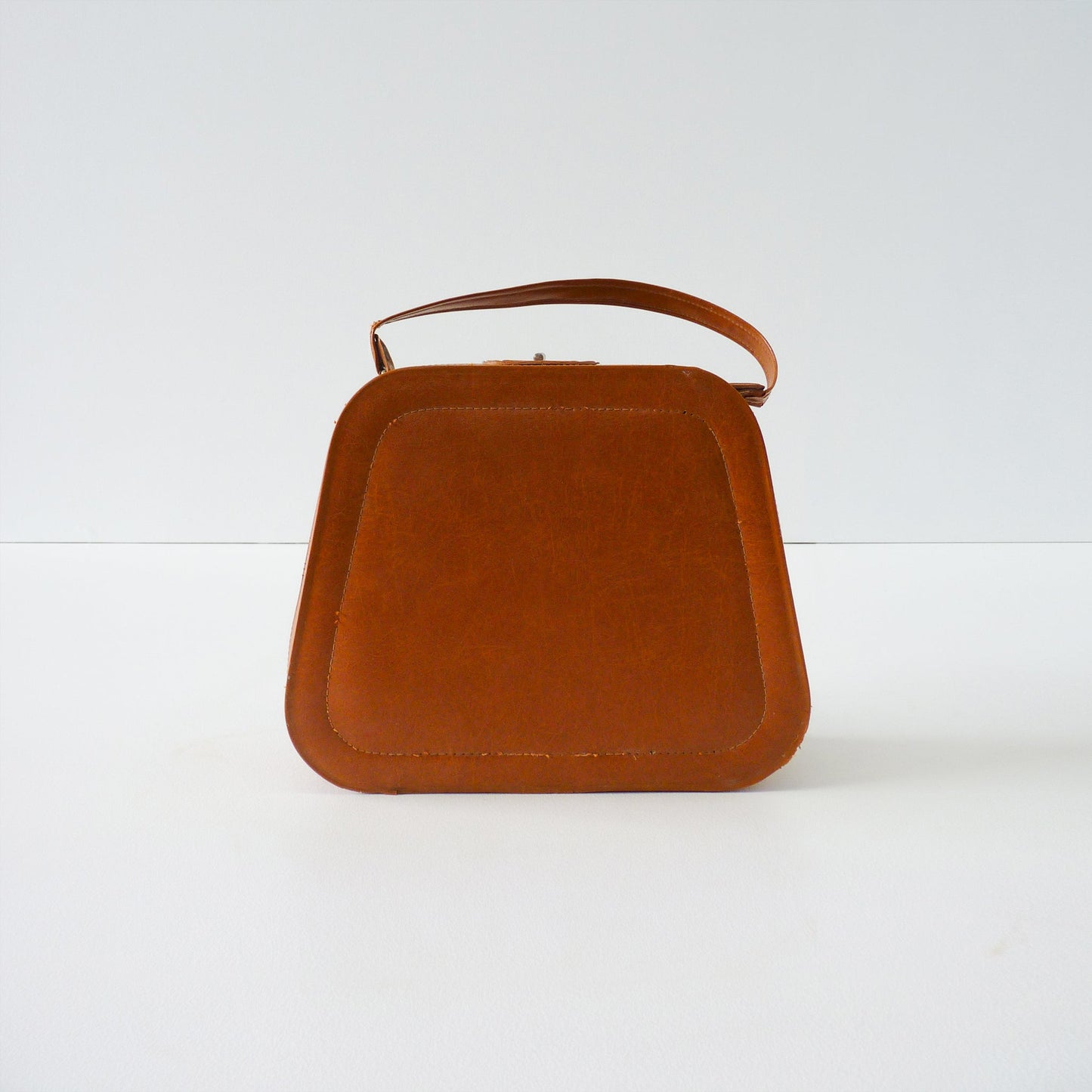 Womens Vintage Leather Travel Bag