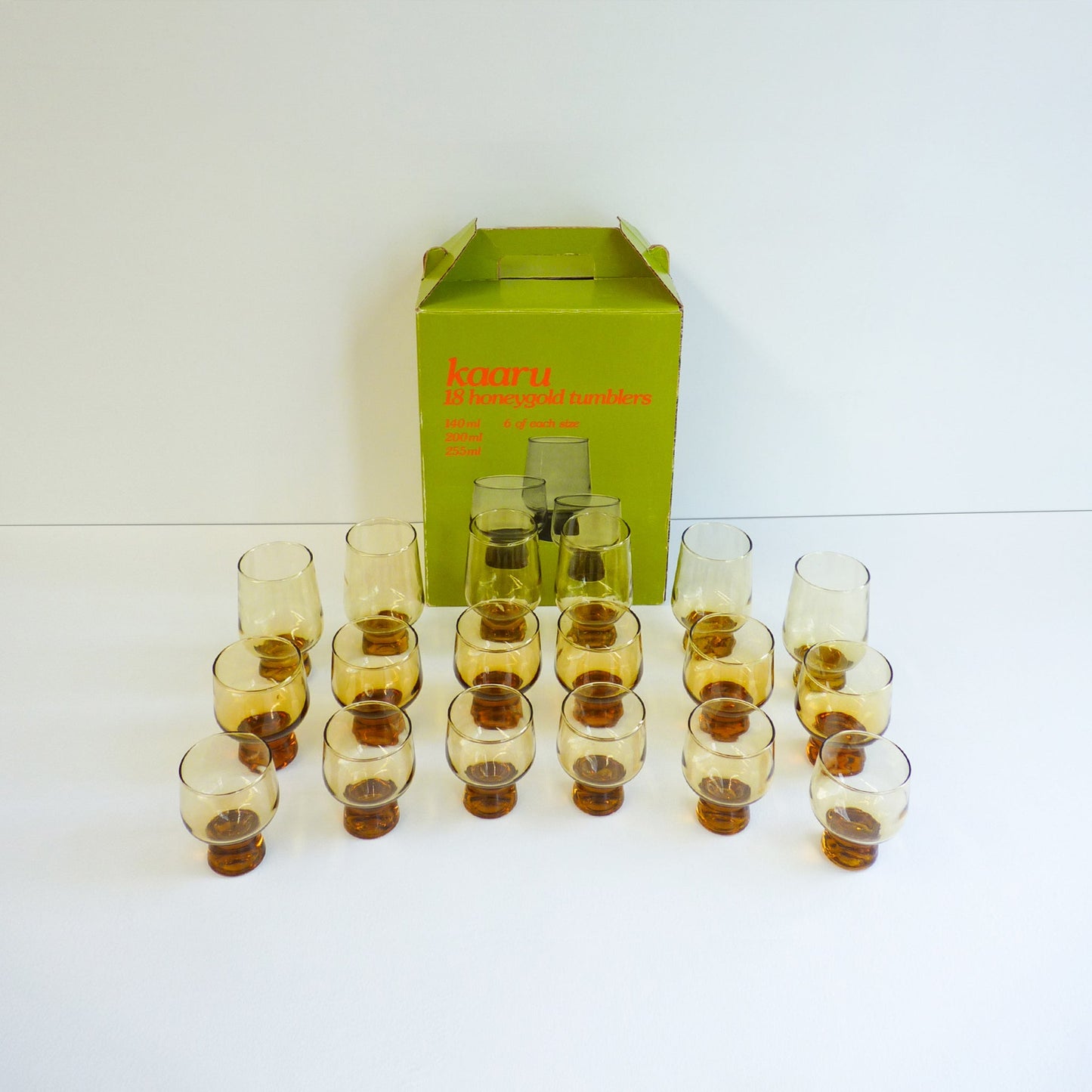 Honeygold Tumbler Set