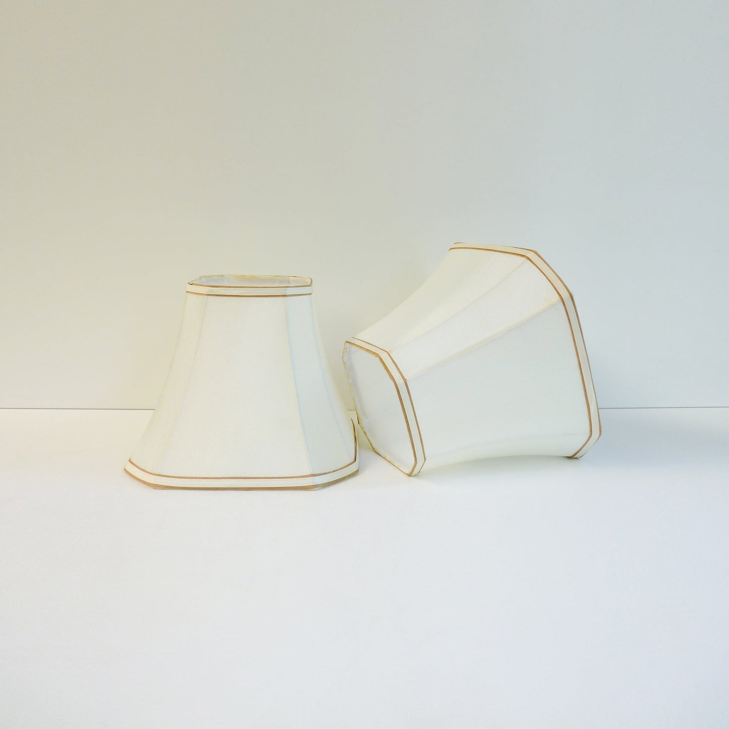 Vintage Cream Lamp Shade Set
