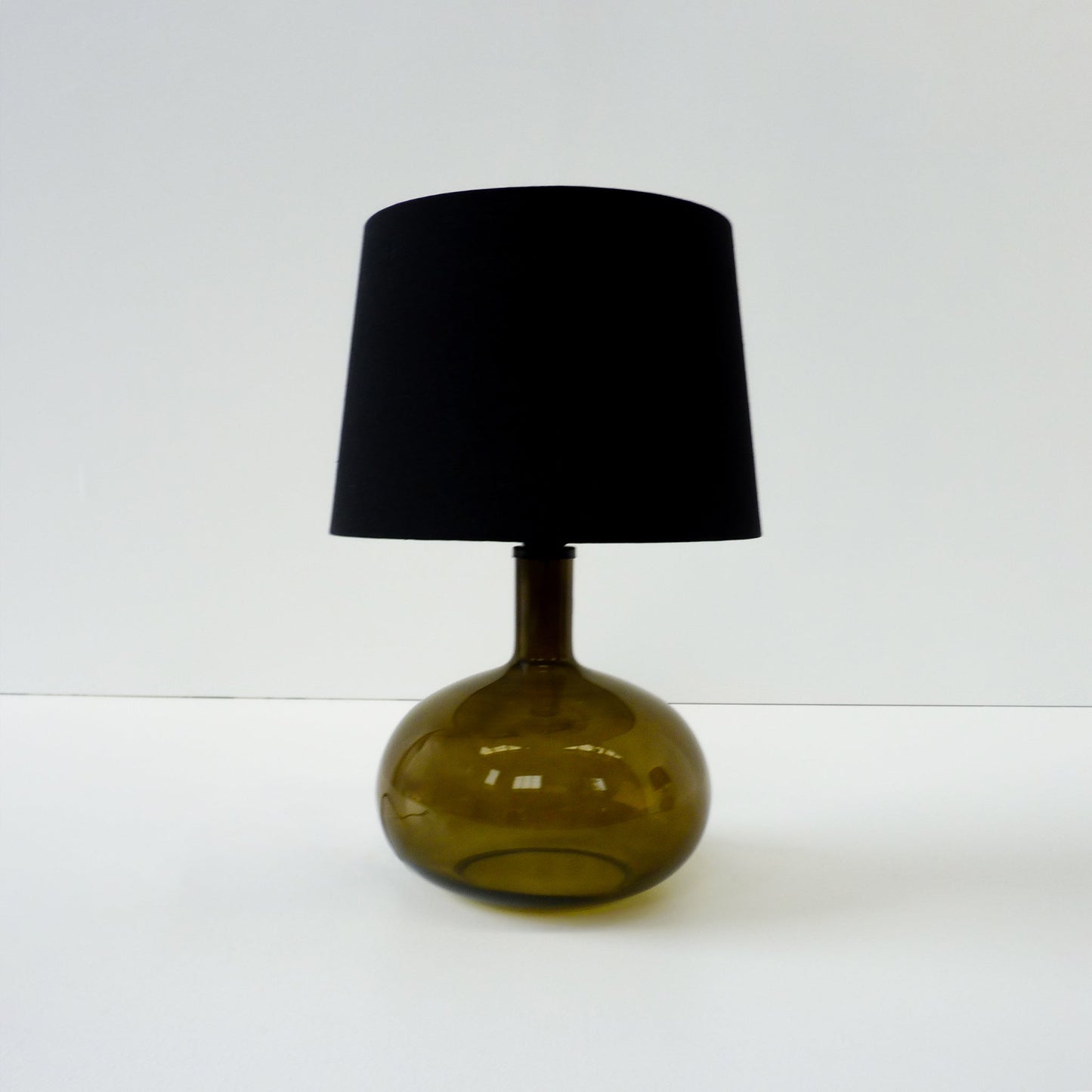 Glass Bedside Lamp