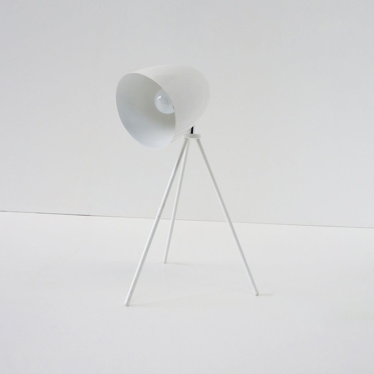 White Tripod Desk Lamp