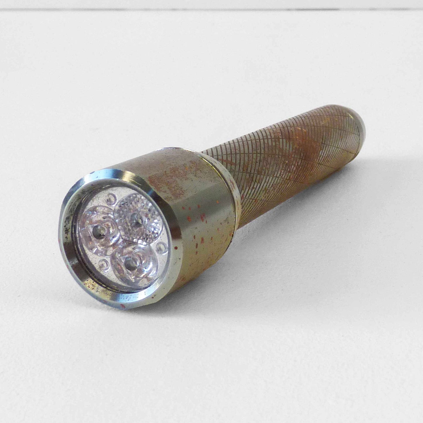 Medium Chrome Vintage Energizer Torch