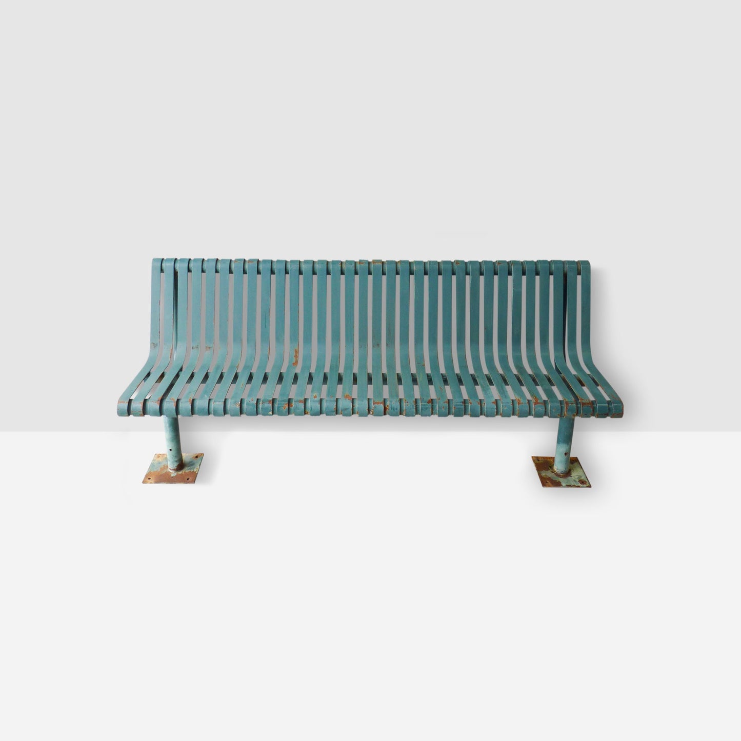 Steel Park Bench