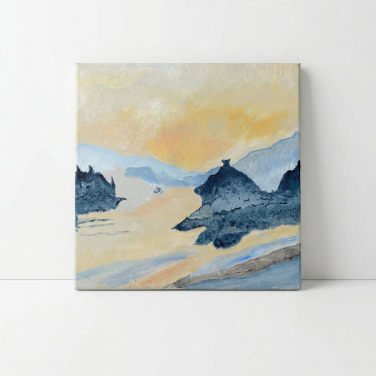 Small Abstract Landscape Canvas
