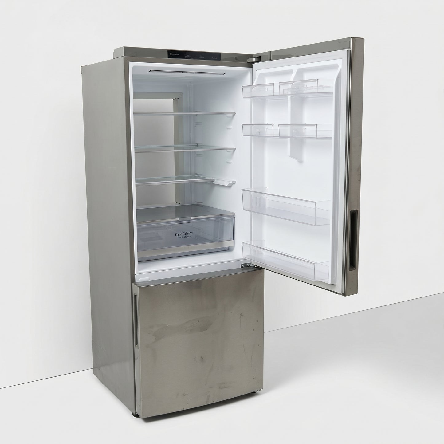 Modern Stainless Prop Fridge