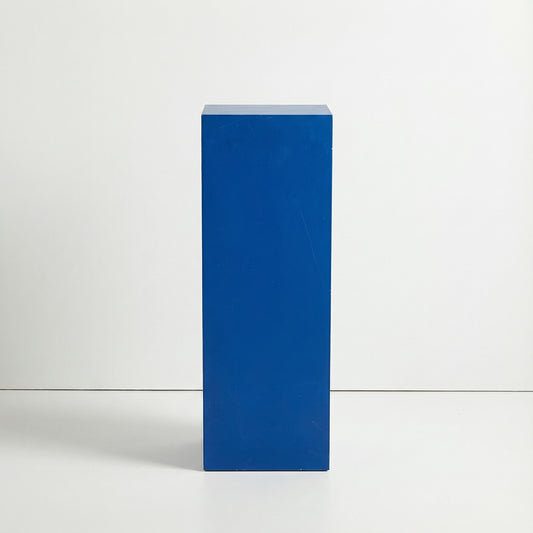 Blue Display Plinth